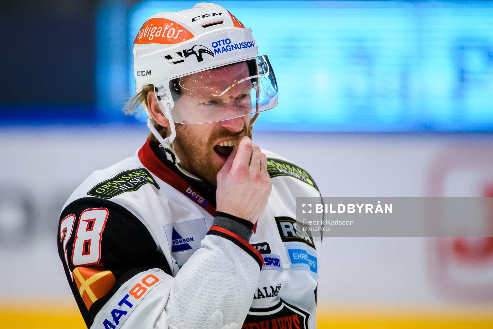 Malmö Redhawks Jens Olsson känner