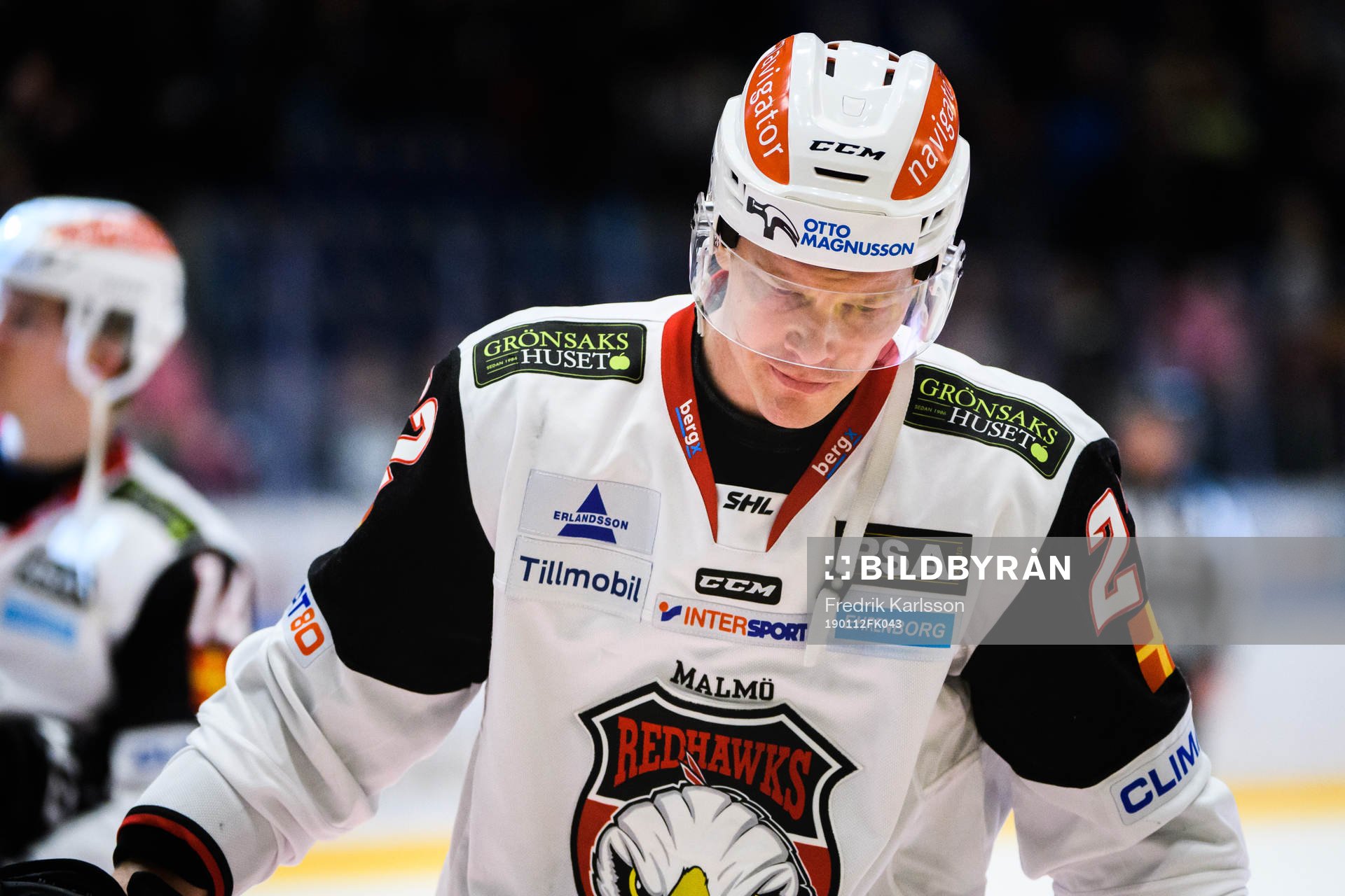Malmö Redhawks Lars Bryggman deppar