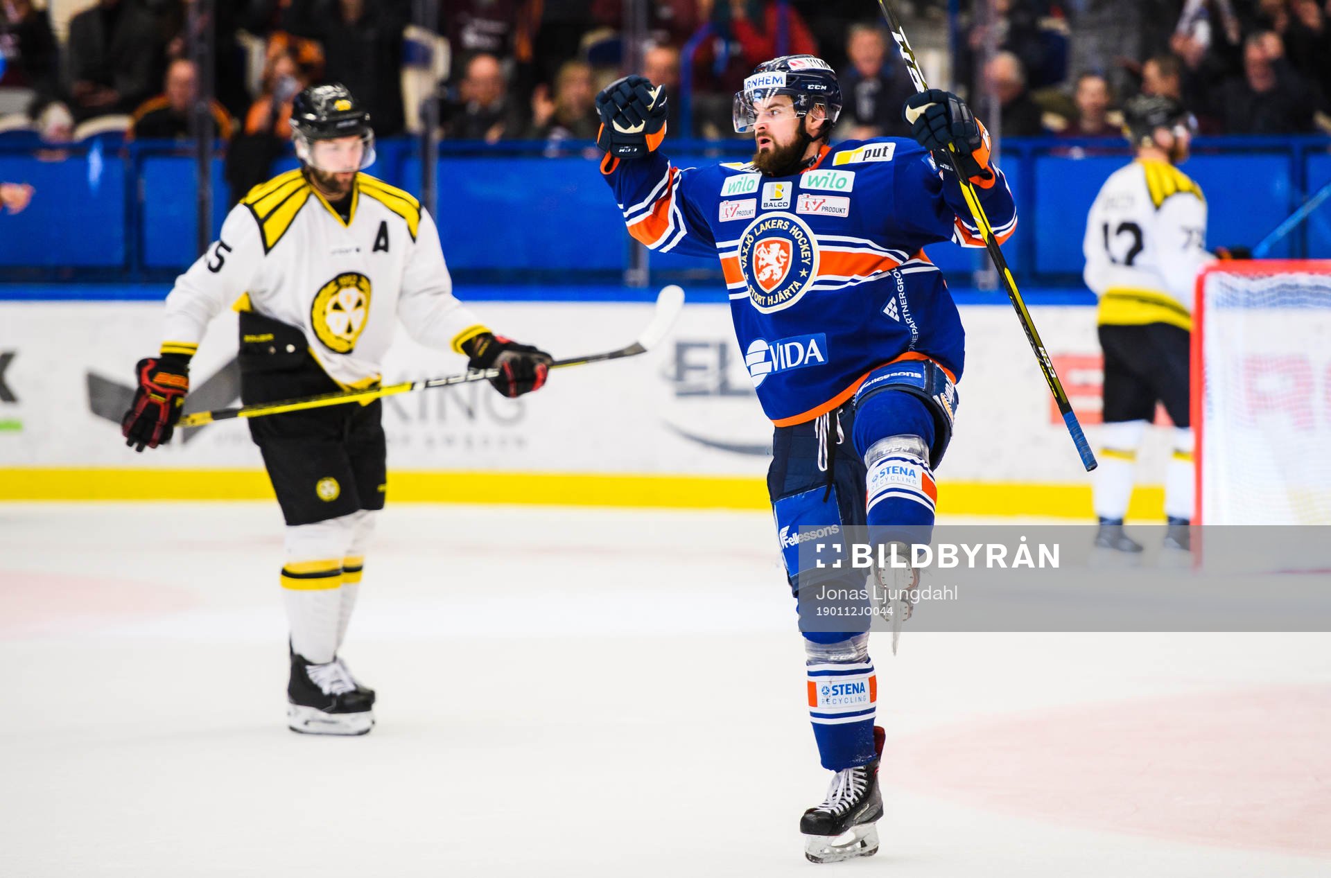 Växjös Roman Horak jublar