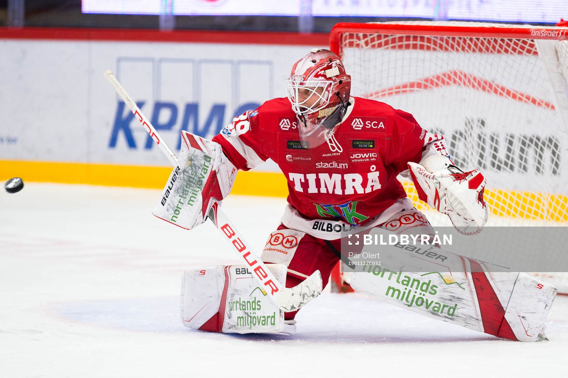 Timrås målvakt Niklas Svedberg