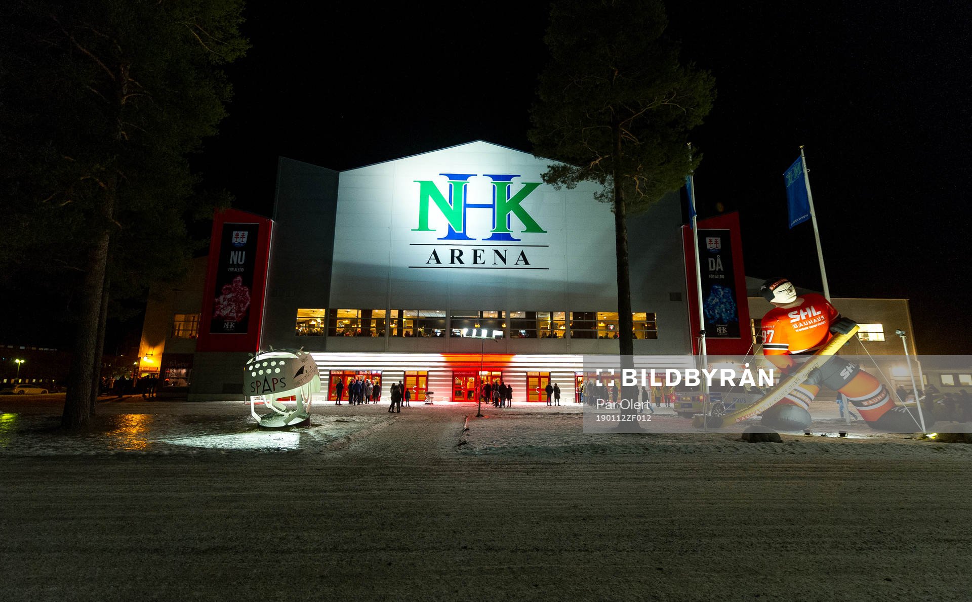NHK arena exteriör