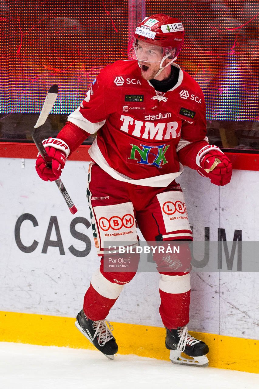Timrås Sebastian Ohlsson jublar