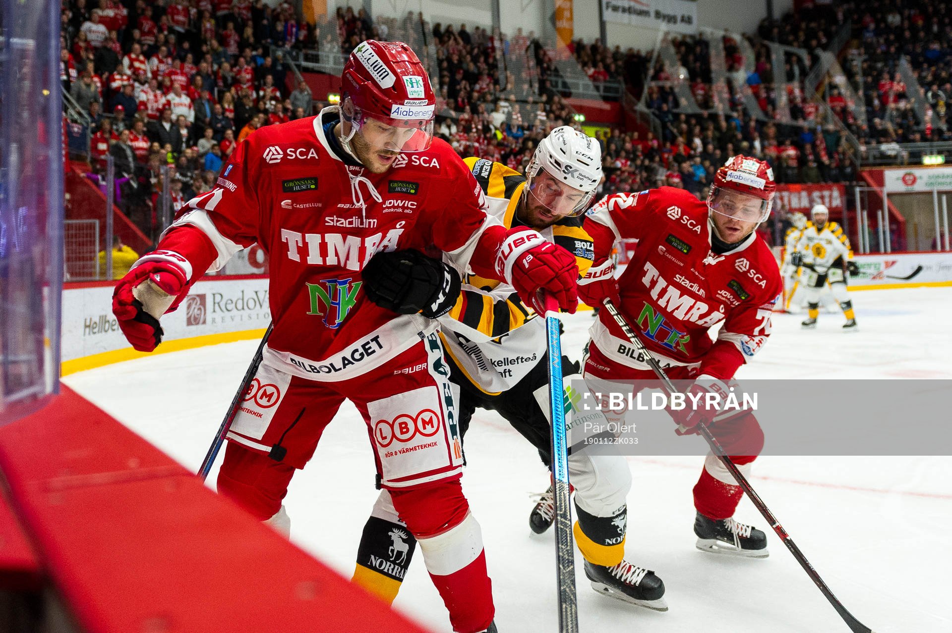 Timrås Johan Persson och Skellefteås Albin Lundin