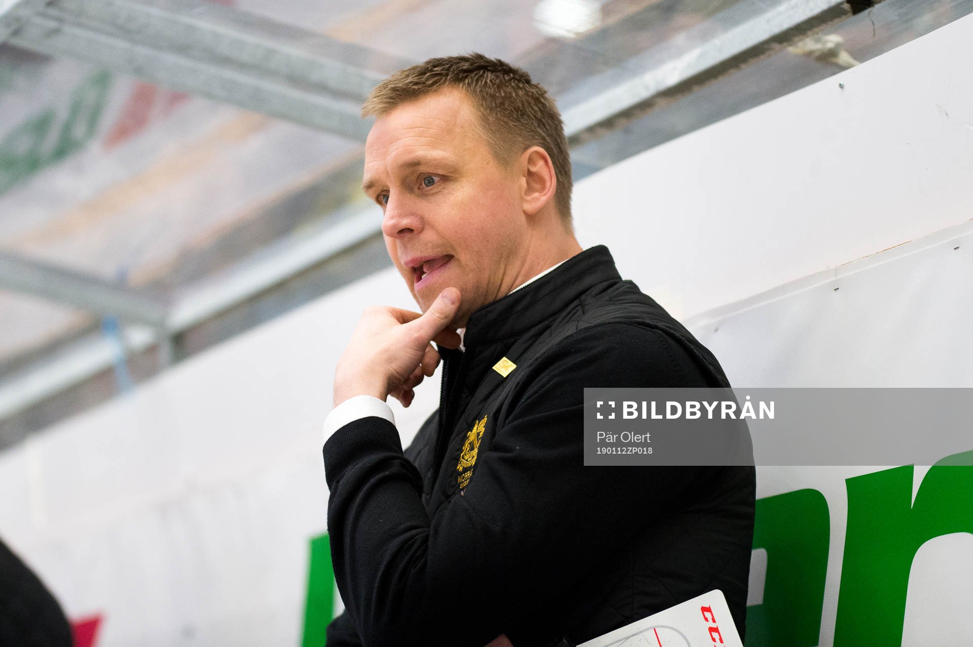 Skellefteås assisterande tränare Bert Robertsson