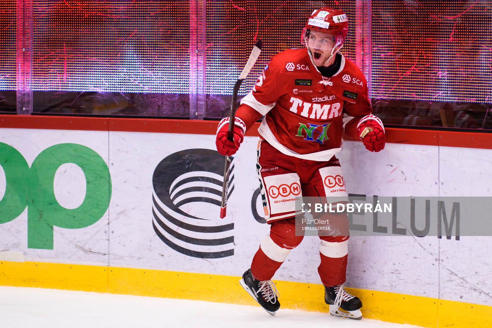 Timrås Sebastian Ohlsson jublar