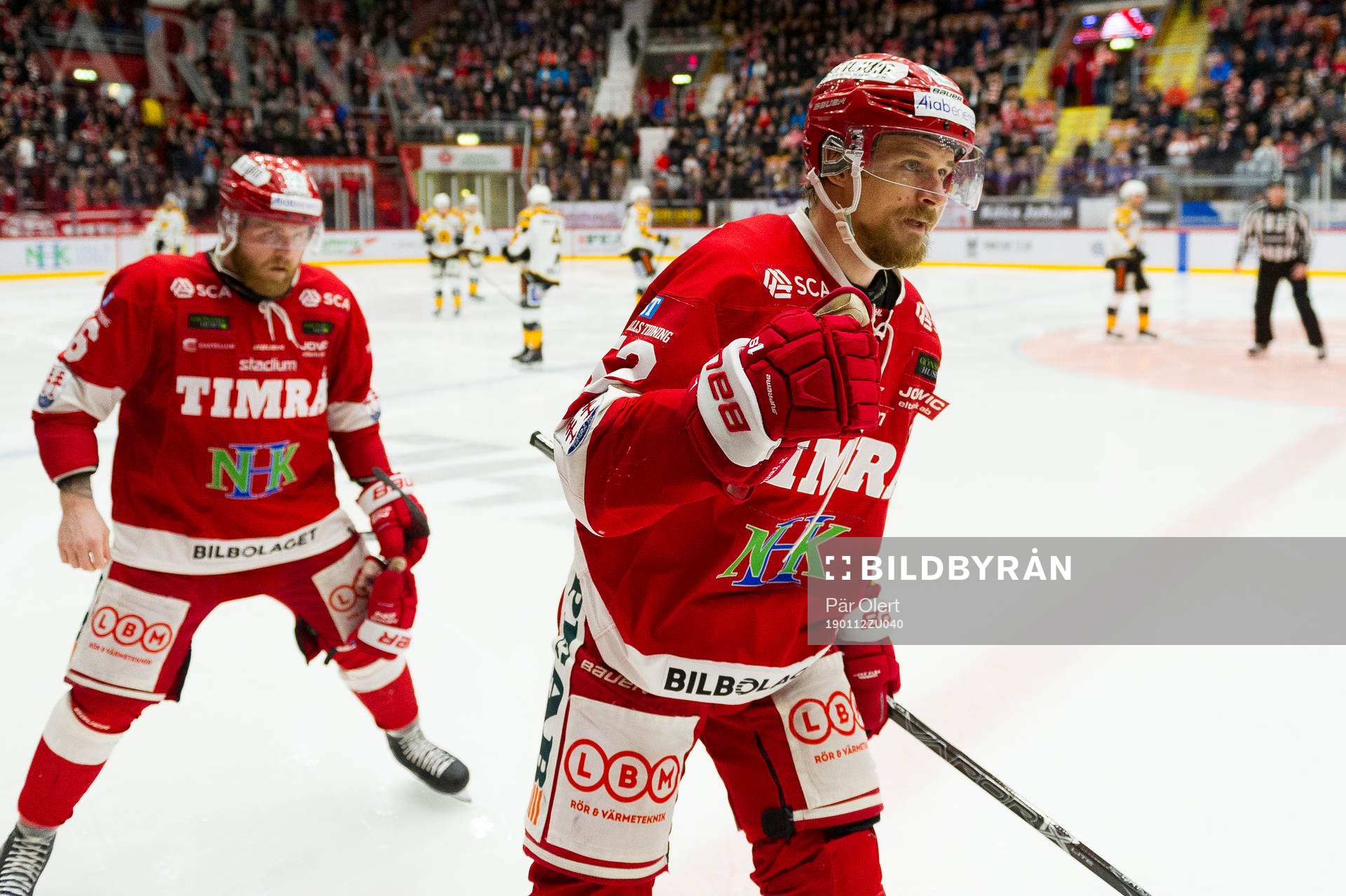 Timrås Johannes Salmonsson jublar