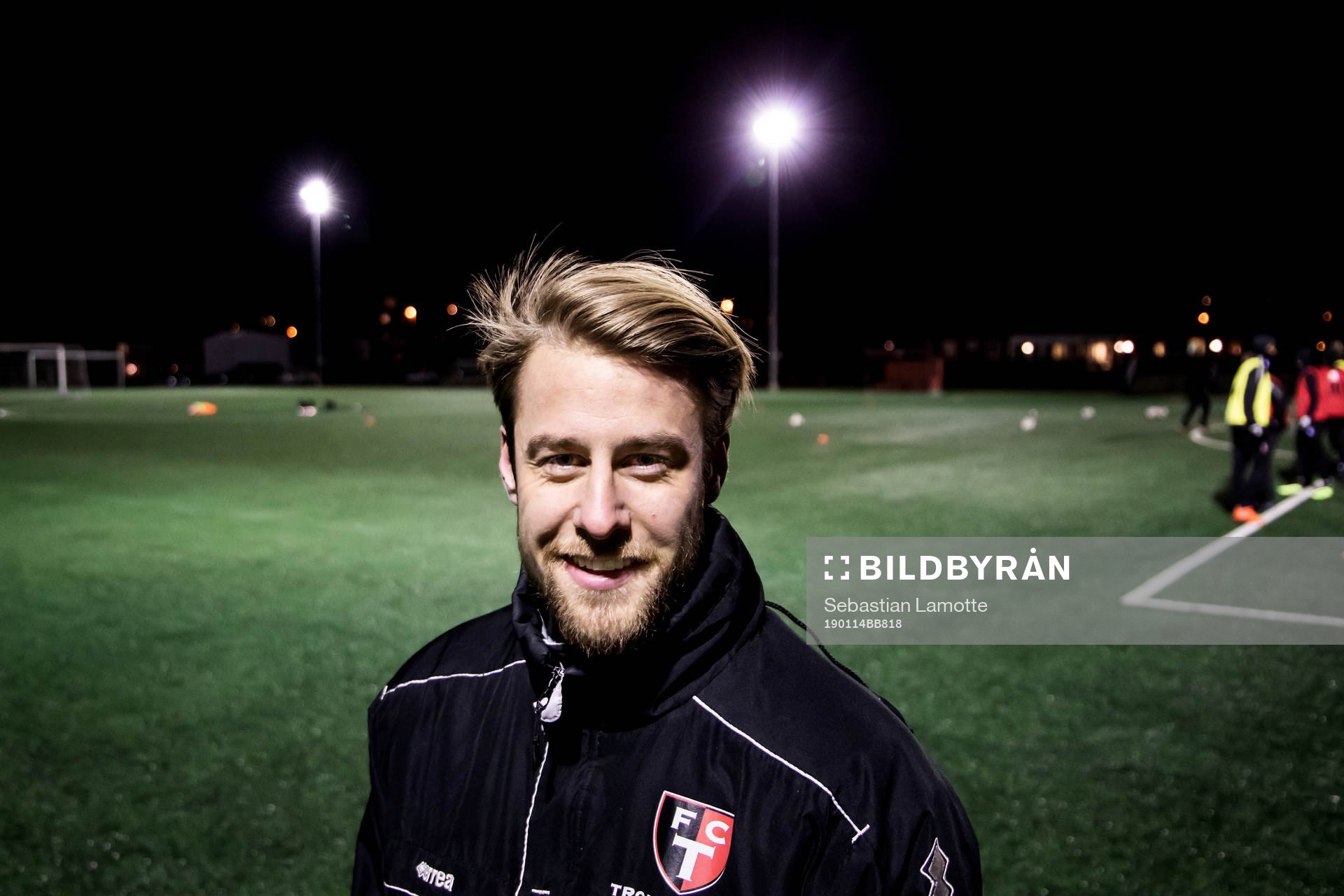 FC Trollhättans tränare William Lundin