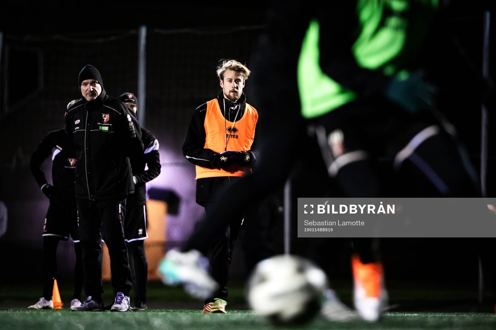 FC Trollhättans tränare William Lundin