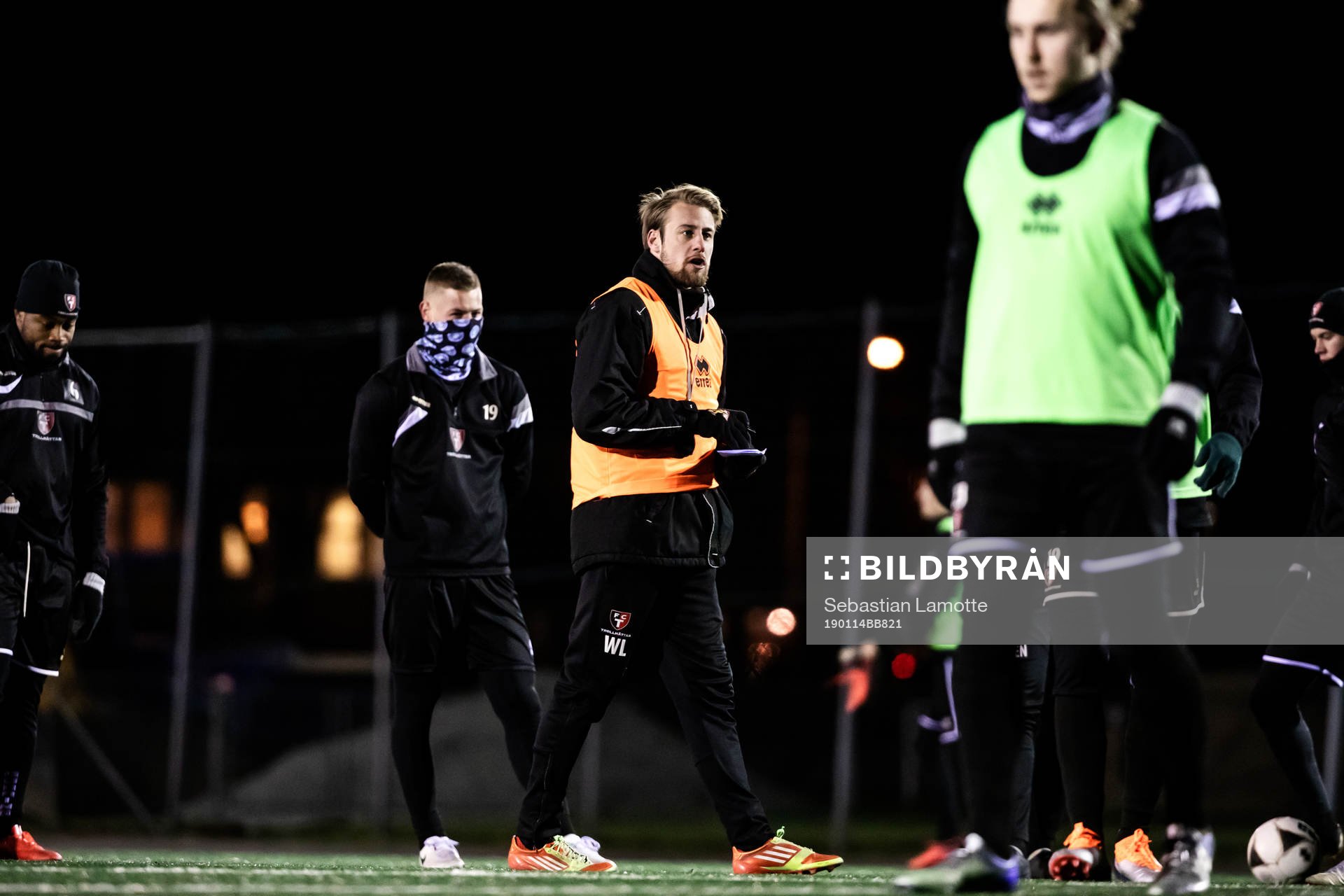 FC Trollhättans tränare William Lundin