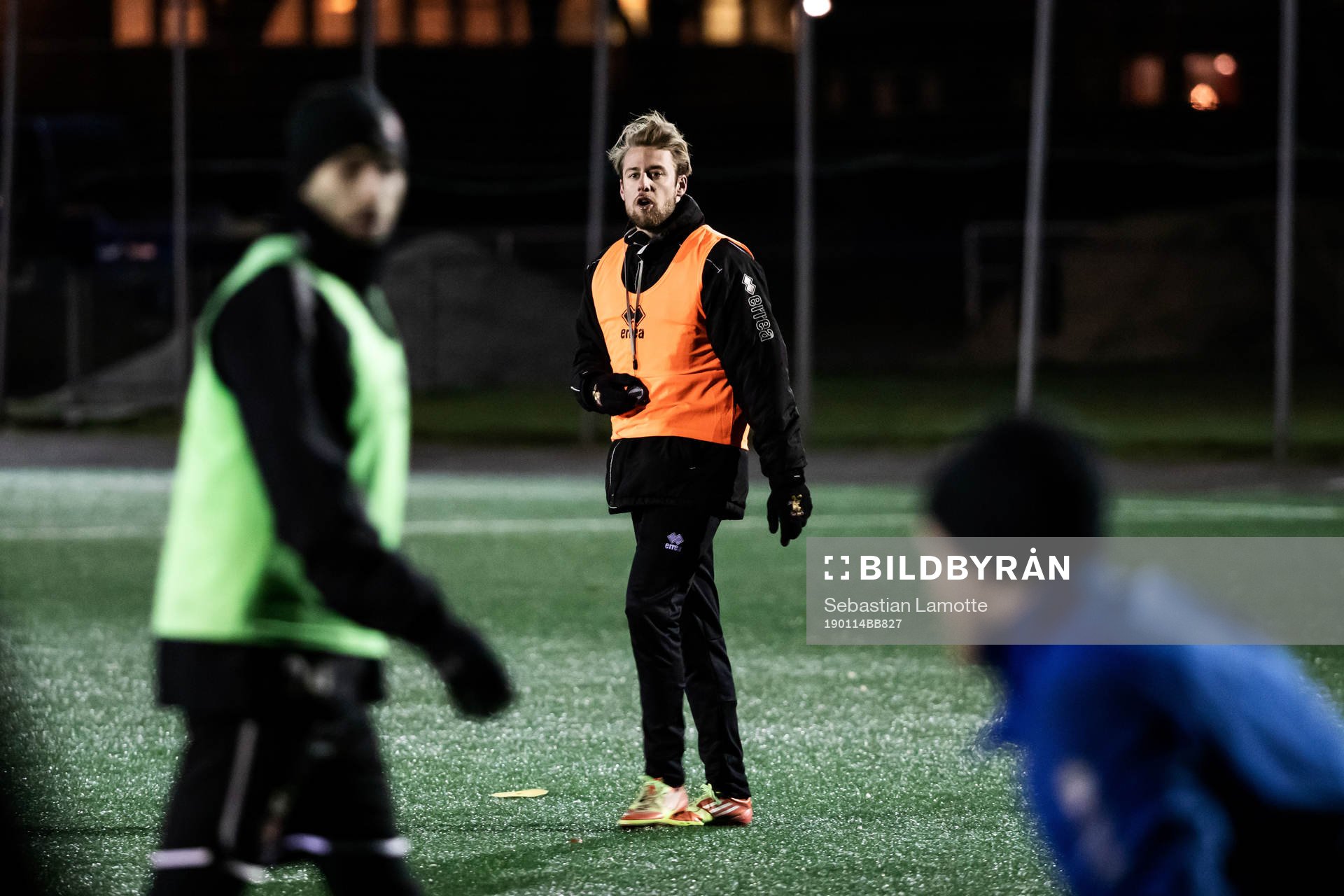 FC Trollhättans tränare William Lundin