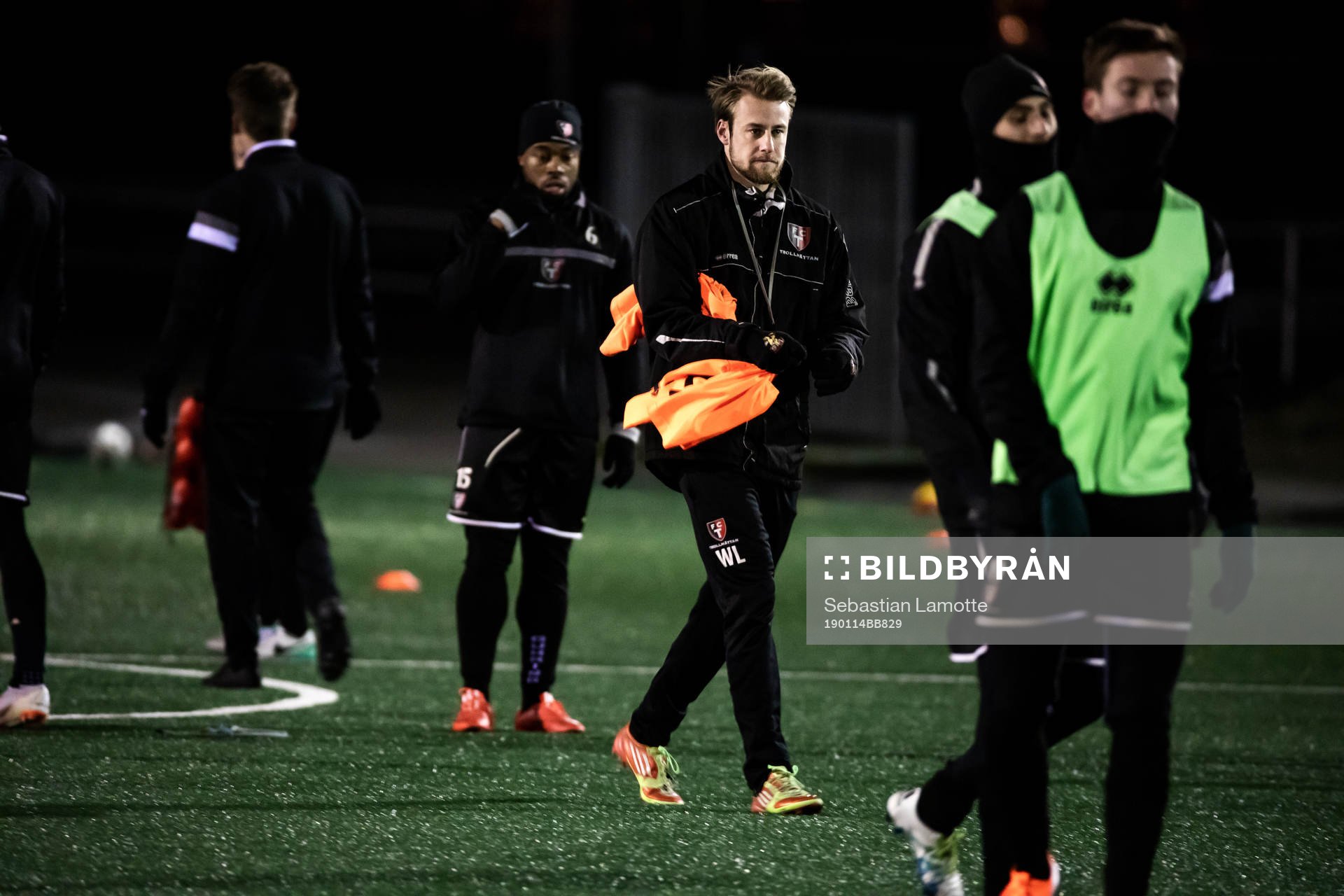 FC Trollhättans tränare William Lundin