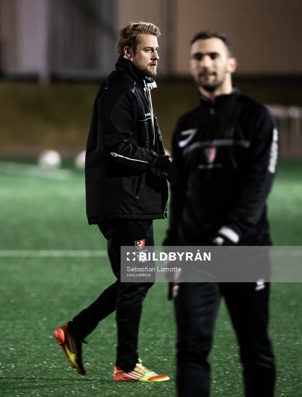 FC Trollhättans tränare William Lundin