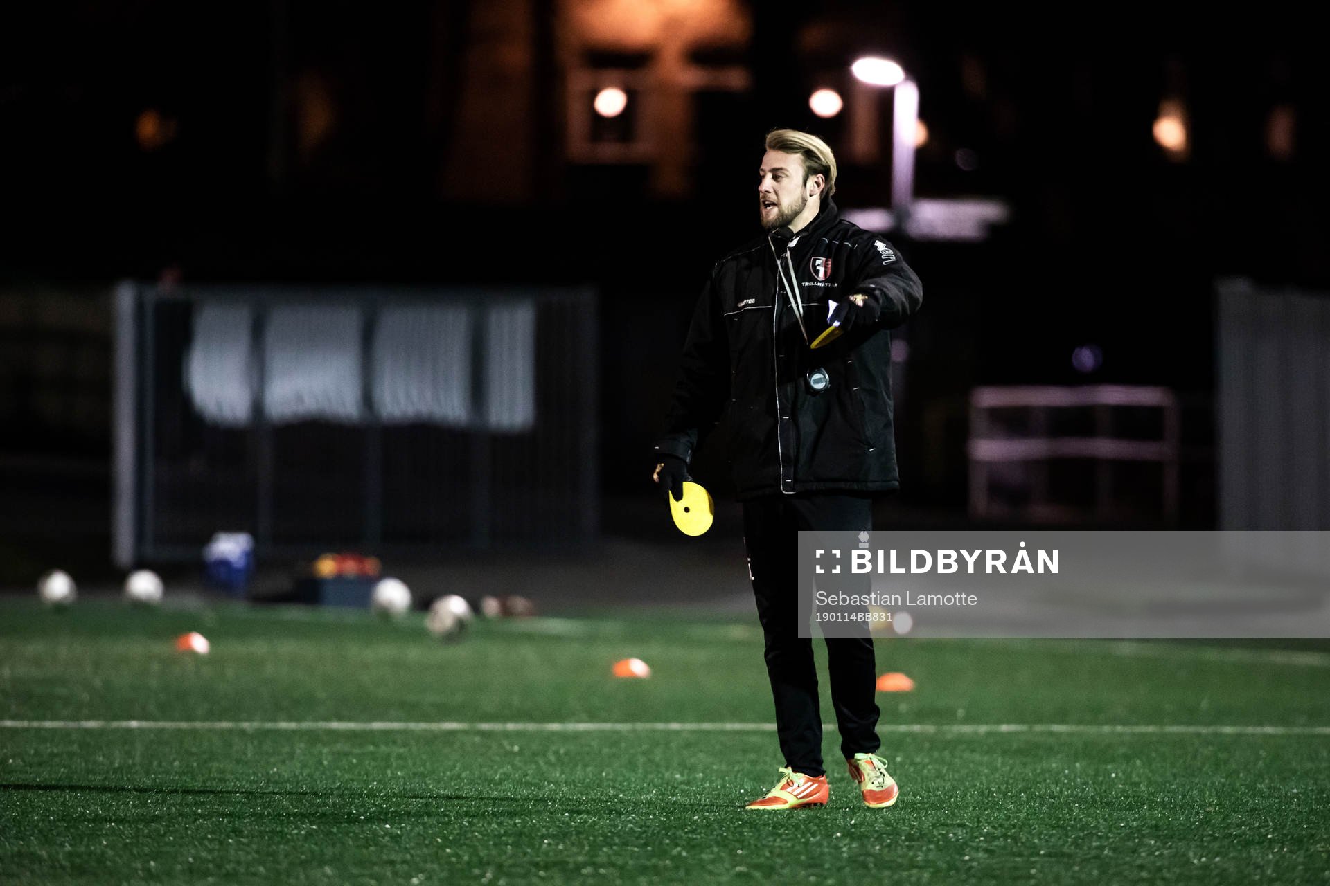 FC Trollhättans tränare William Lundin