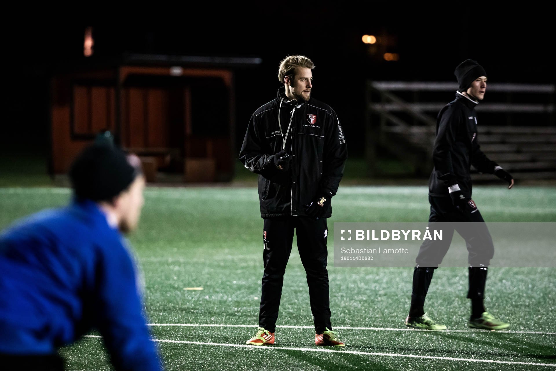 FC Trollhättans tränare William Lundin