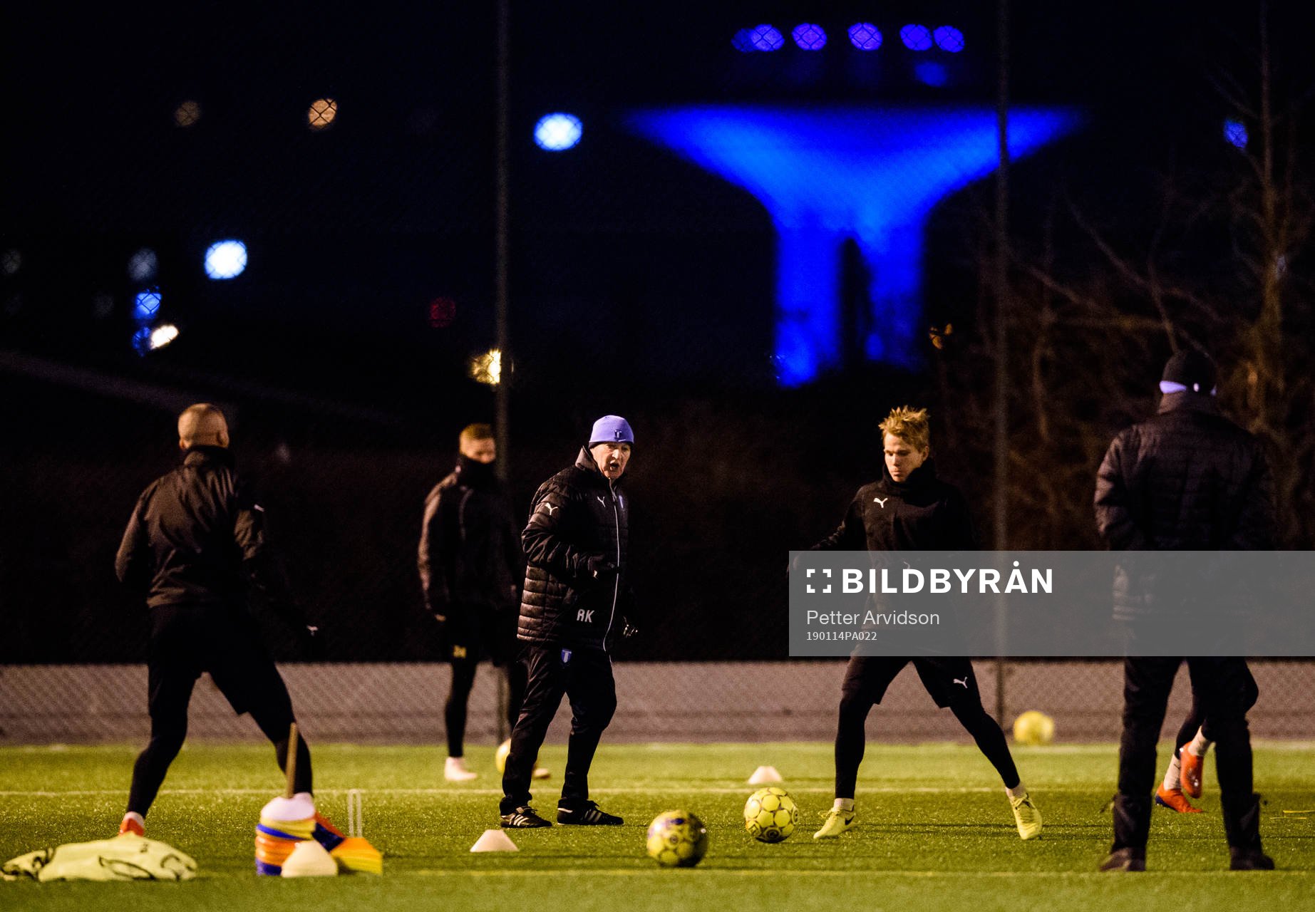 Assisterande tränare Rob Kelly och Oscar Lewicki