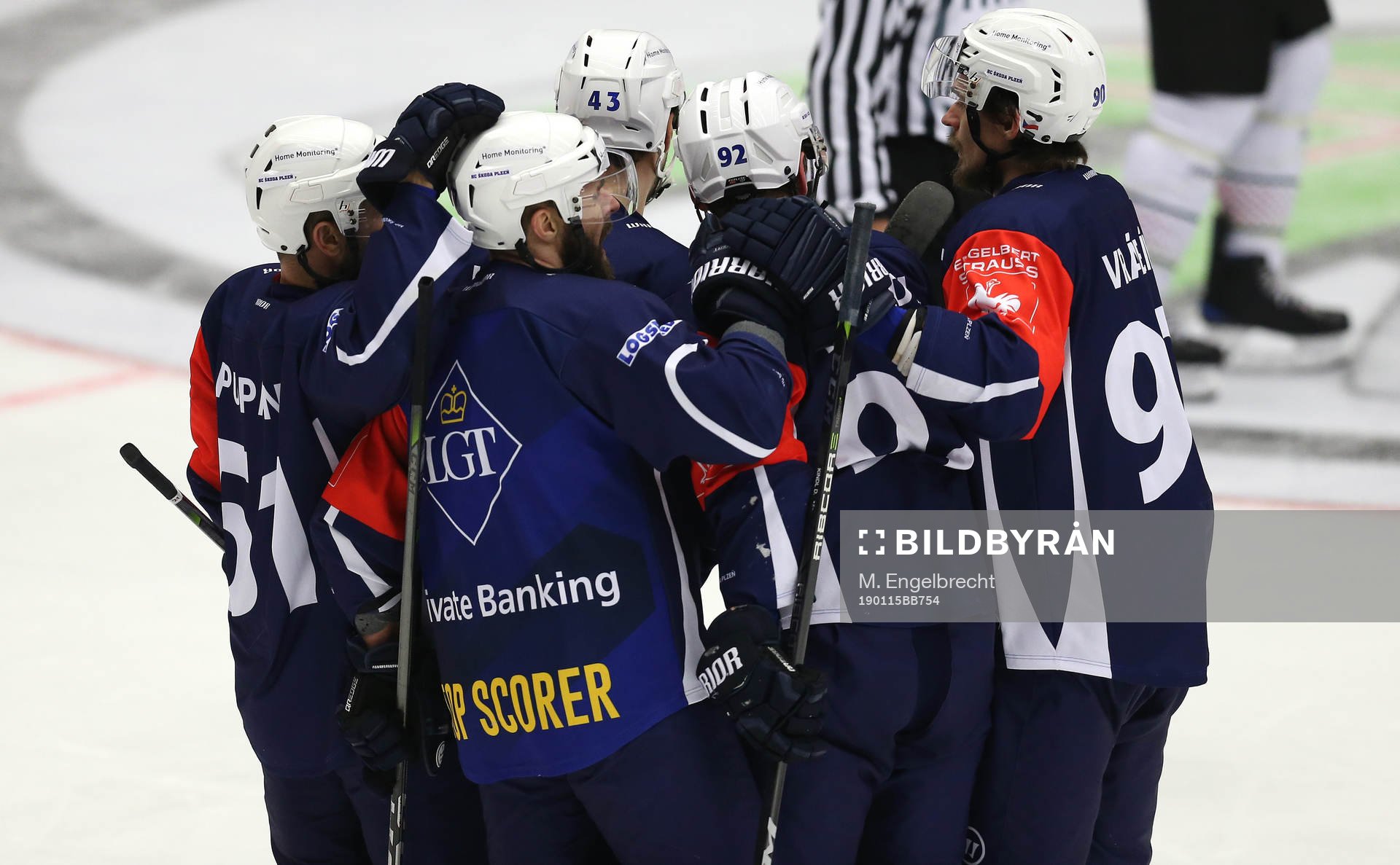 Ishockey, CHL PILSEN,CZECH REPUBLIC,15.JAN.19 - ICE HOCKEY
