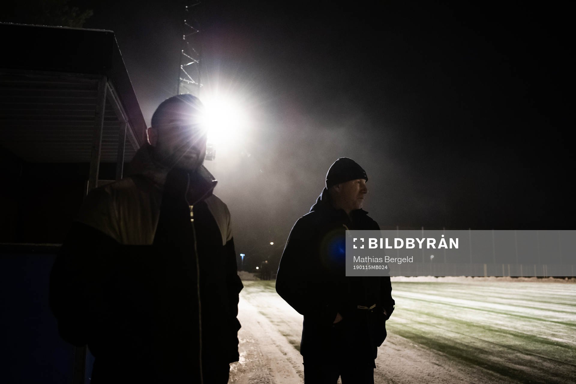 s ordförande Fadi Nano och Gunnilses klubbchef Tomas