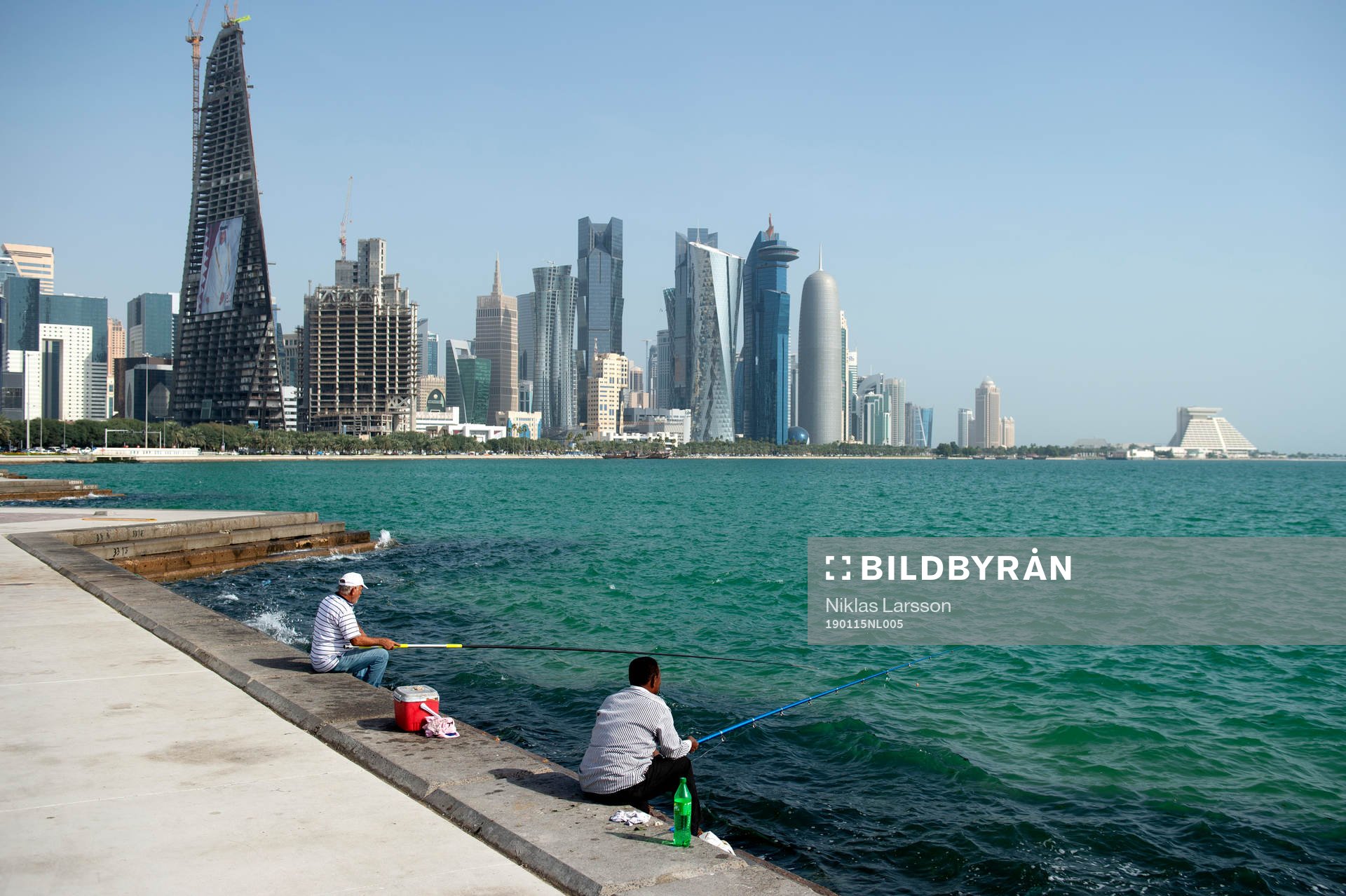General view over Doha in Qatar, where the 2022 FIFA World