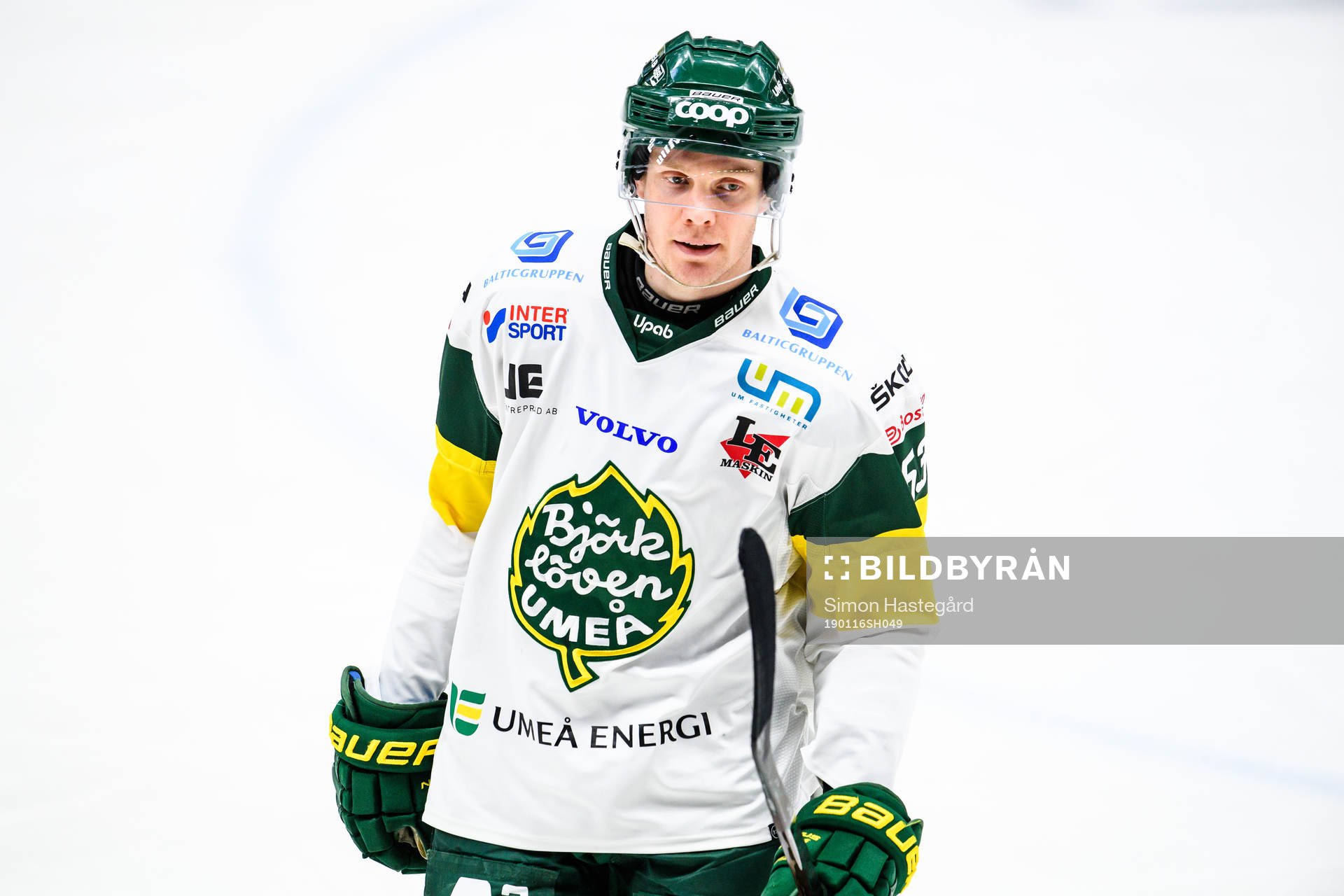 Björklövens Lukas Ericsson deppar