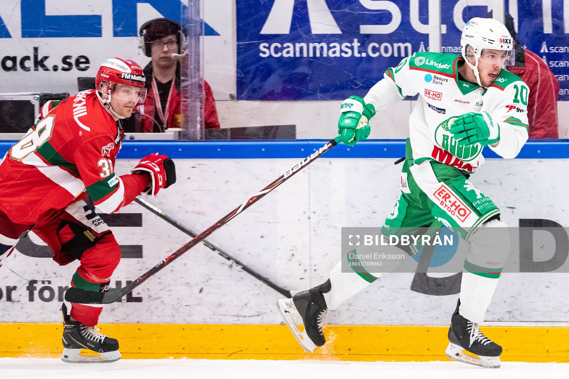Moras Adam Massuhr och Rögles Matt Carey