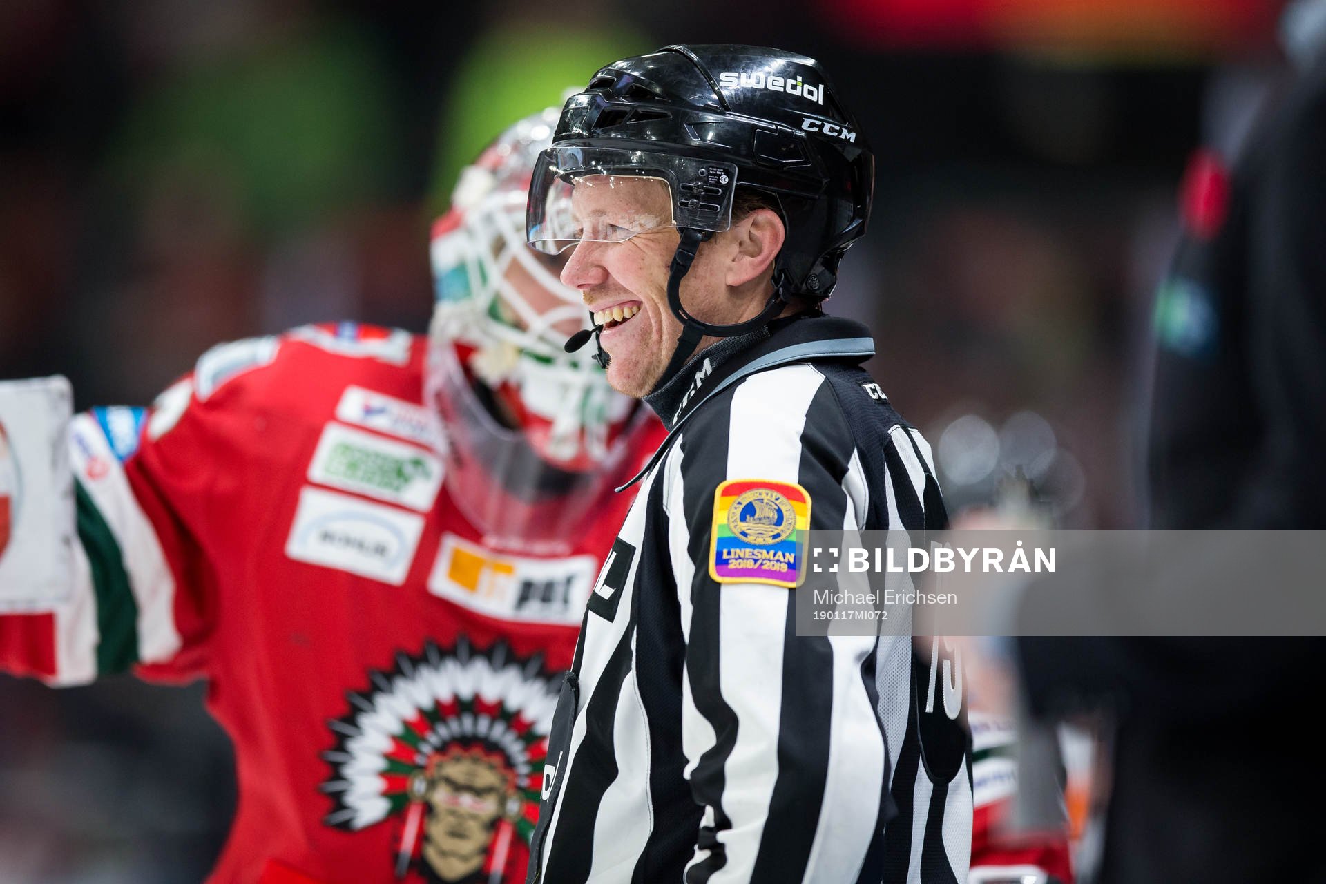 Linjedomare Henrik Pihlblad