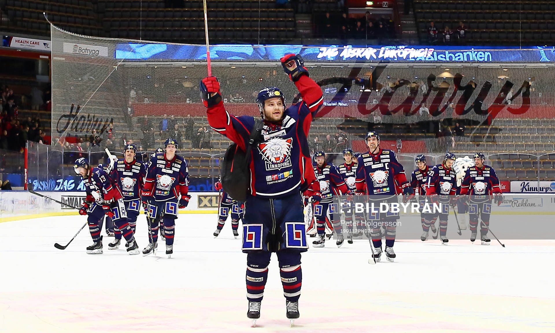 Linköpings Jimmy Andersson jublar