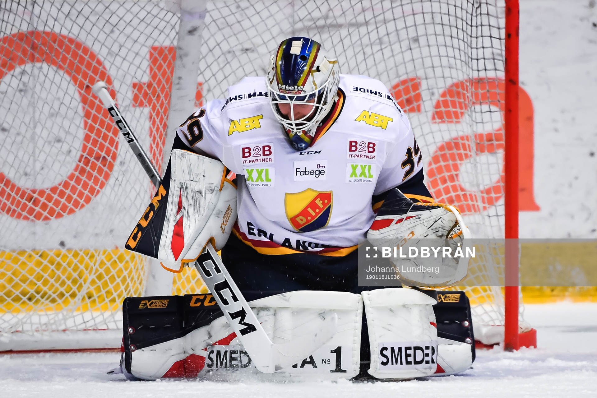 Djurgårdens målvakt Adam Reideborn