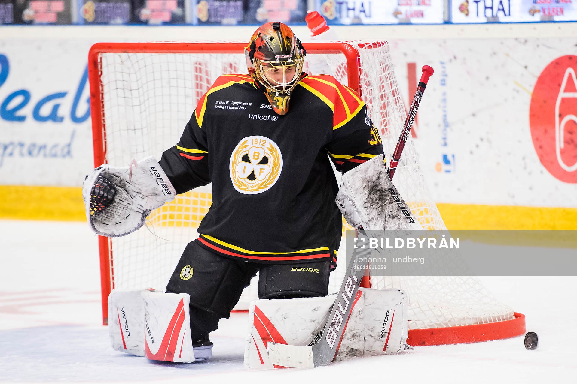 Brynäs målvakt Joacim Eriksson