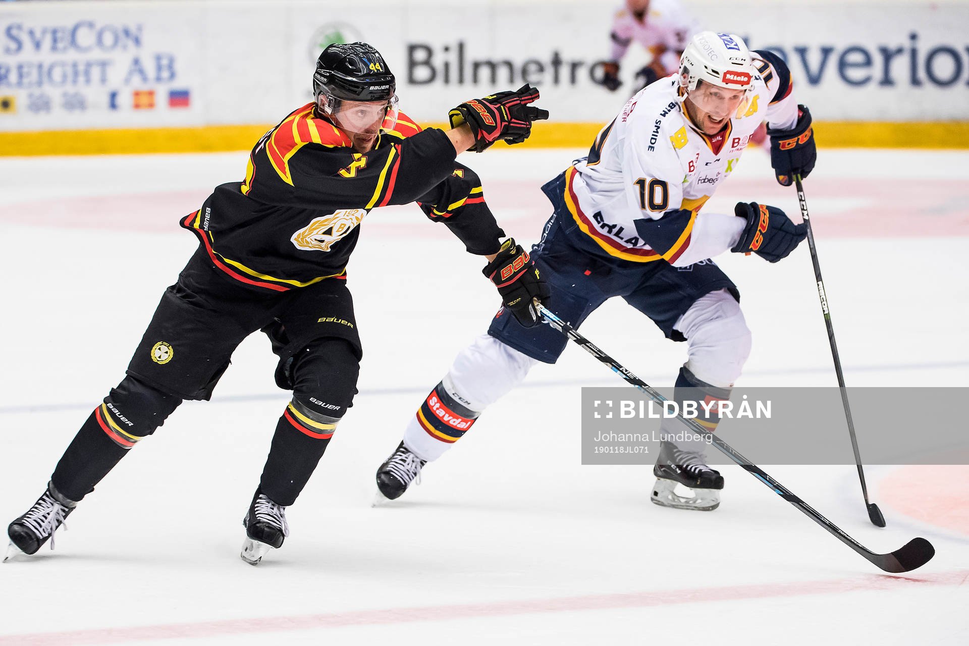 Brynäs Jacob Blomqvist och Djurgårdens Niclas Bergfors