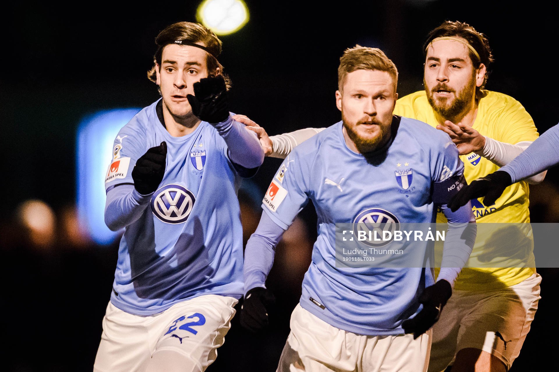 Malmö FFs Adi Nalic och Lasse Nielsen