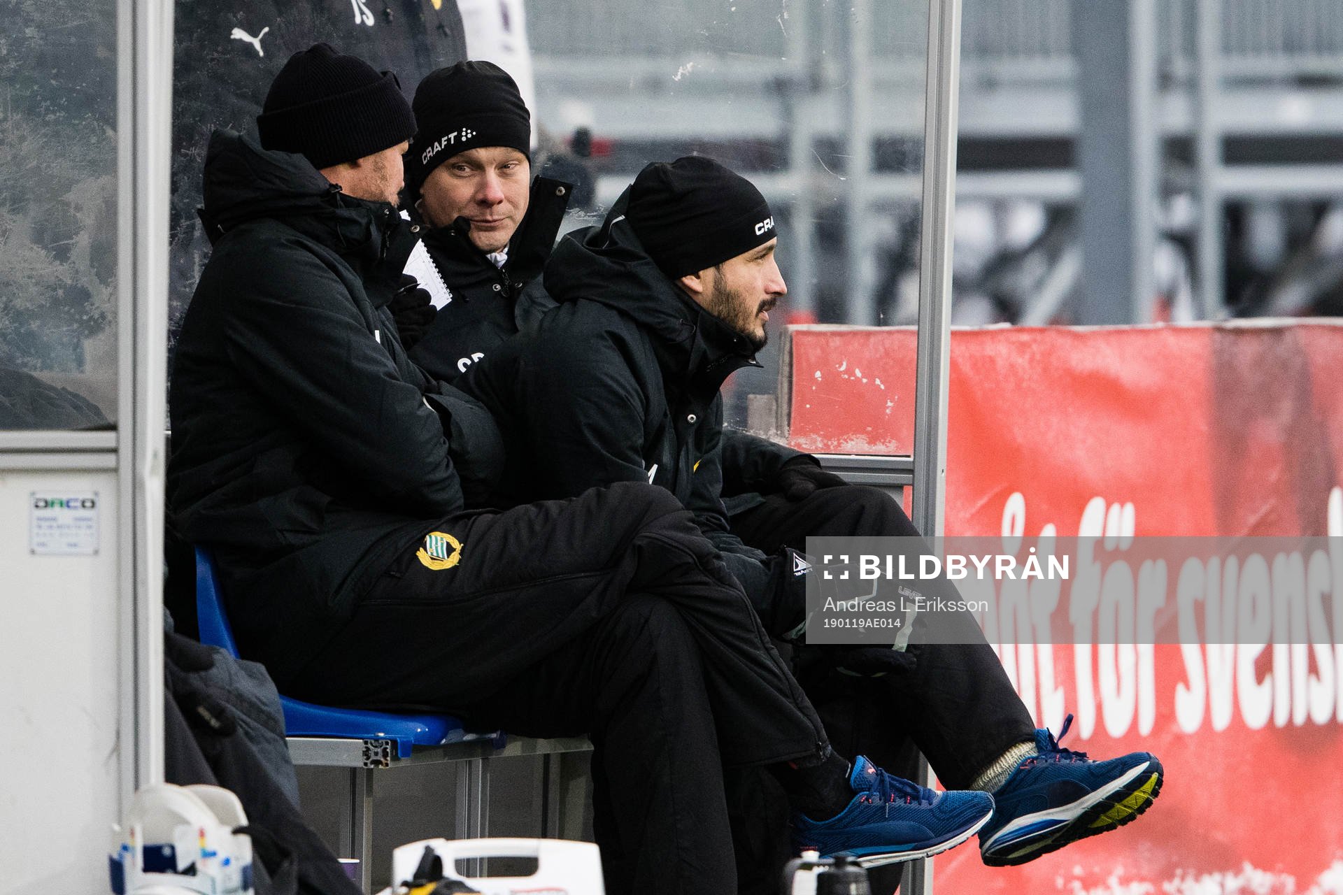 Hammarbys tränare Stefan Billborn