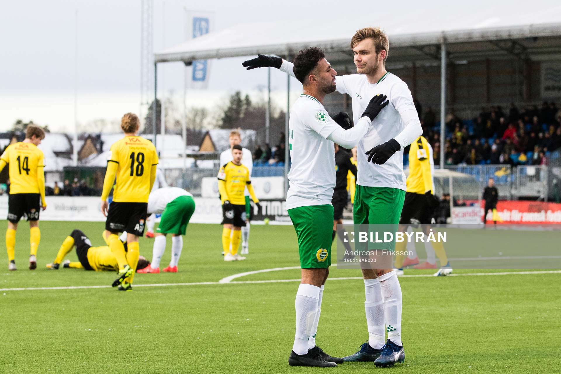 Hammarbys Imad Khalili jublar