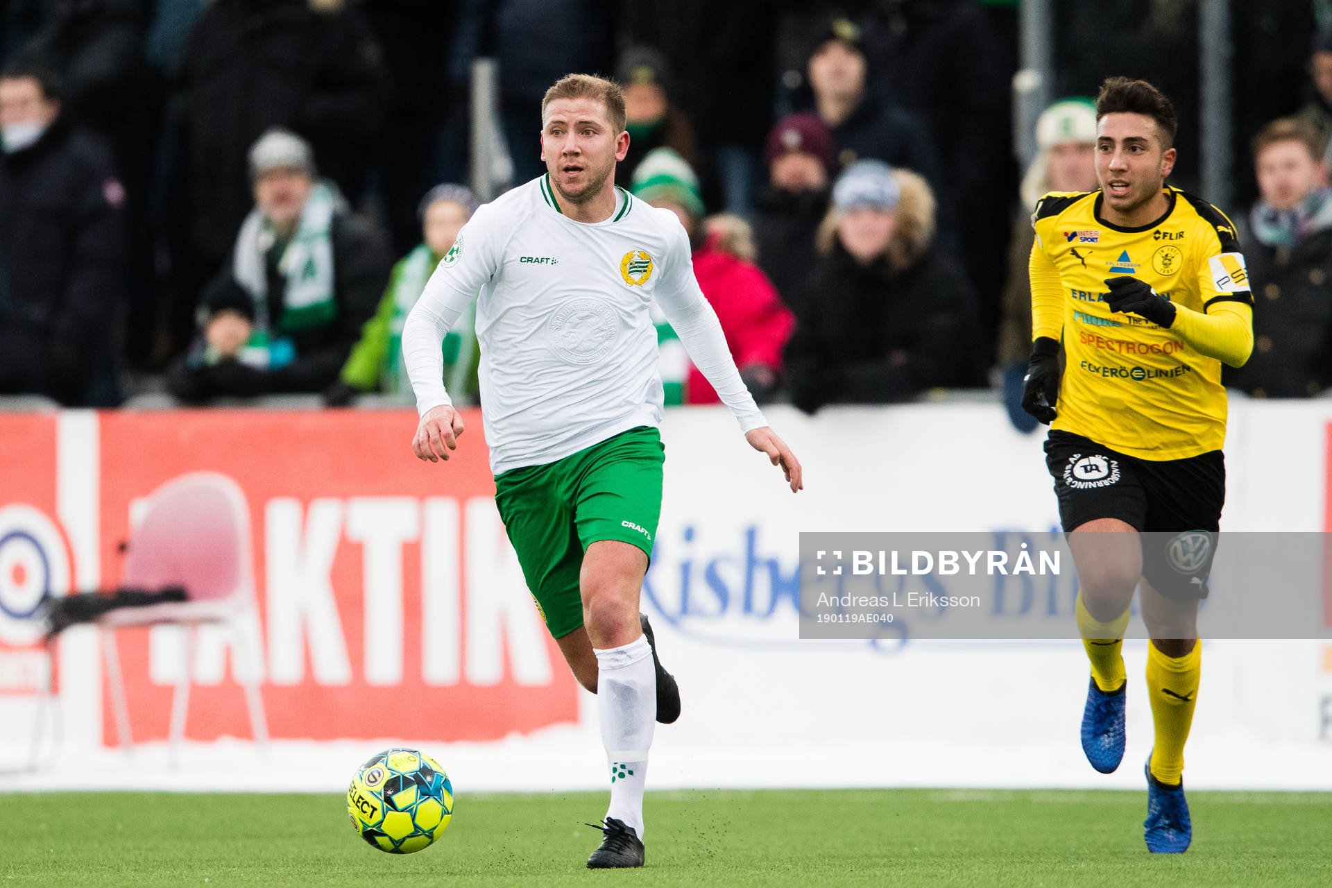 Hammarbys Darijan Bojanic och Frejs Moustafa Zeidan