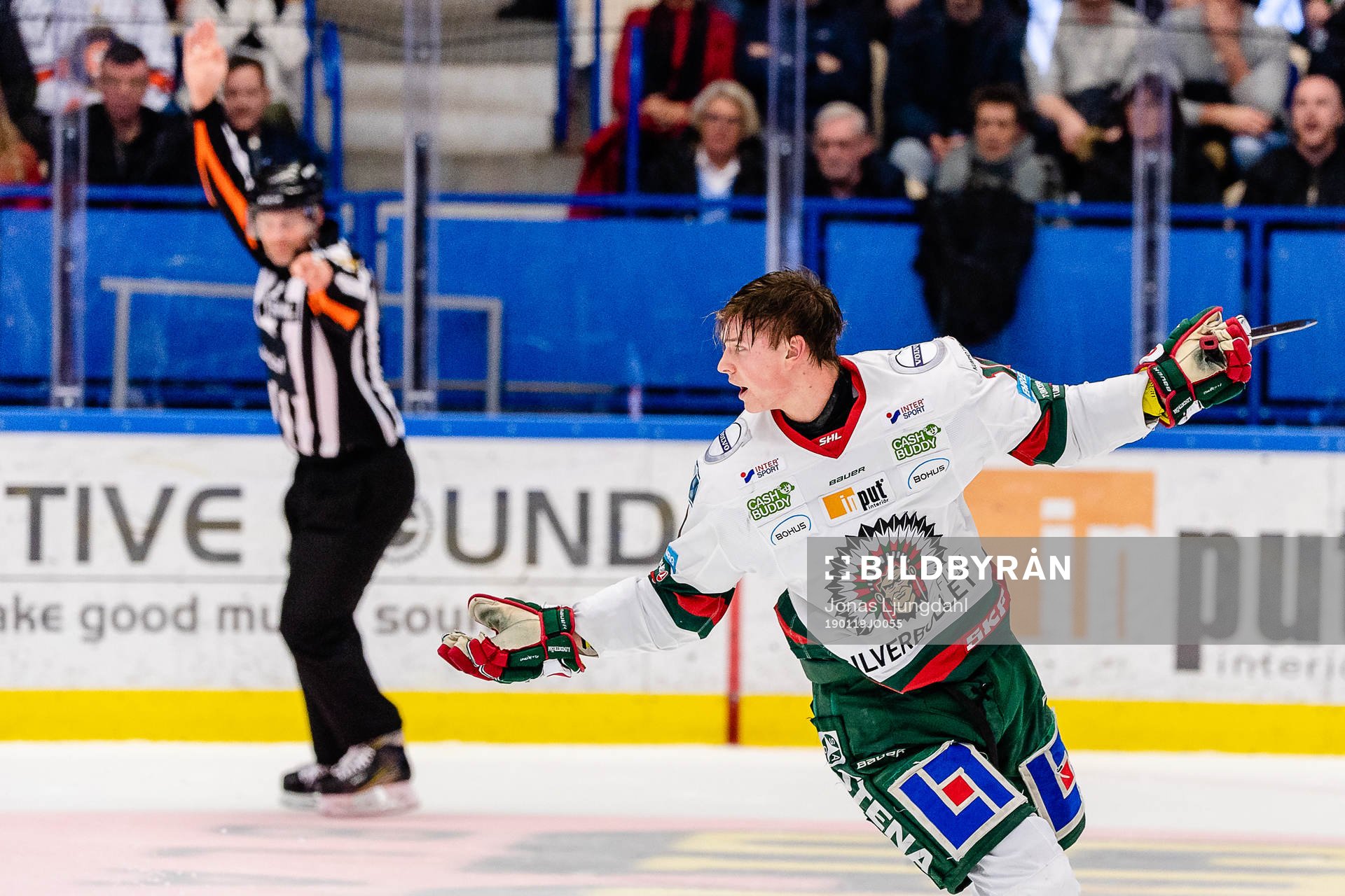 Frölunda Gustav Lindström blir utvisad