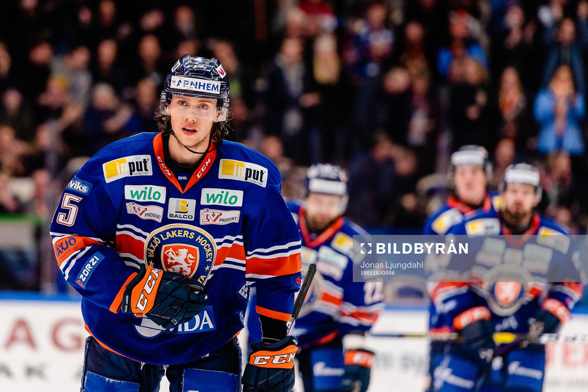 Växjös Dominik Bokk jublar