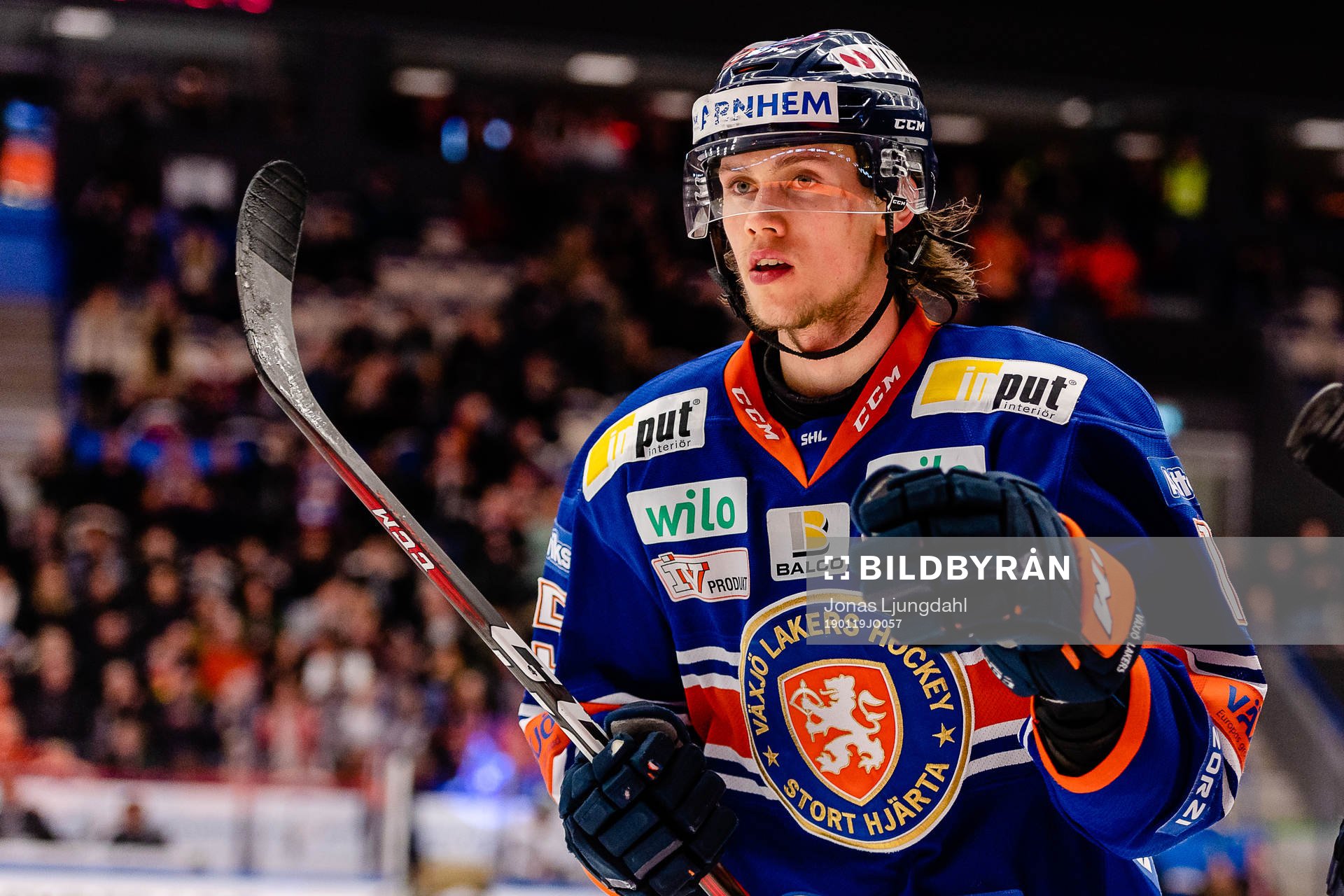 Växjös Dominik Bokk jublar