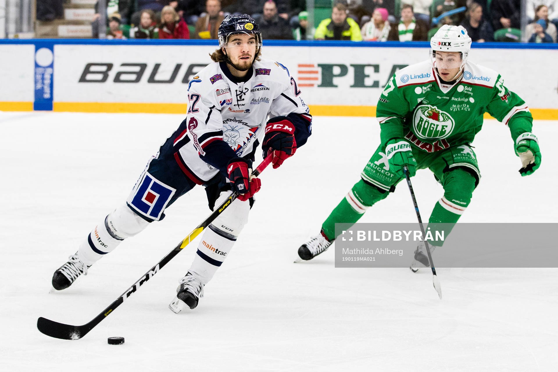Linköpings Adam Brodecki Rögles Lucas Elvenes