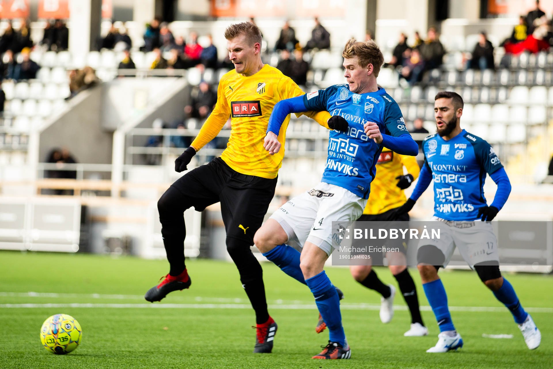 Häckens Juhani Ojala och Norrbys Didric Andersson