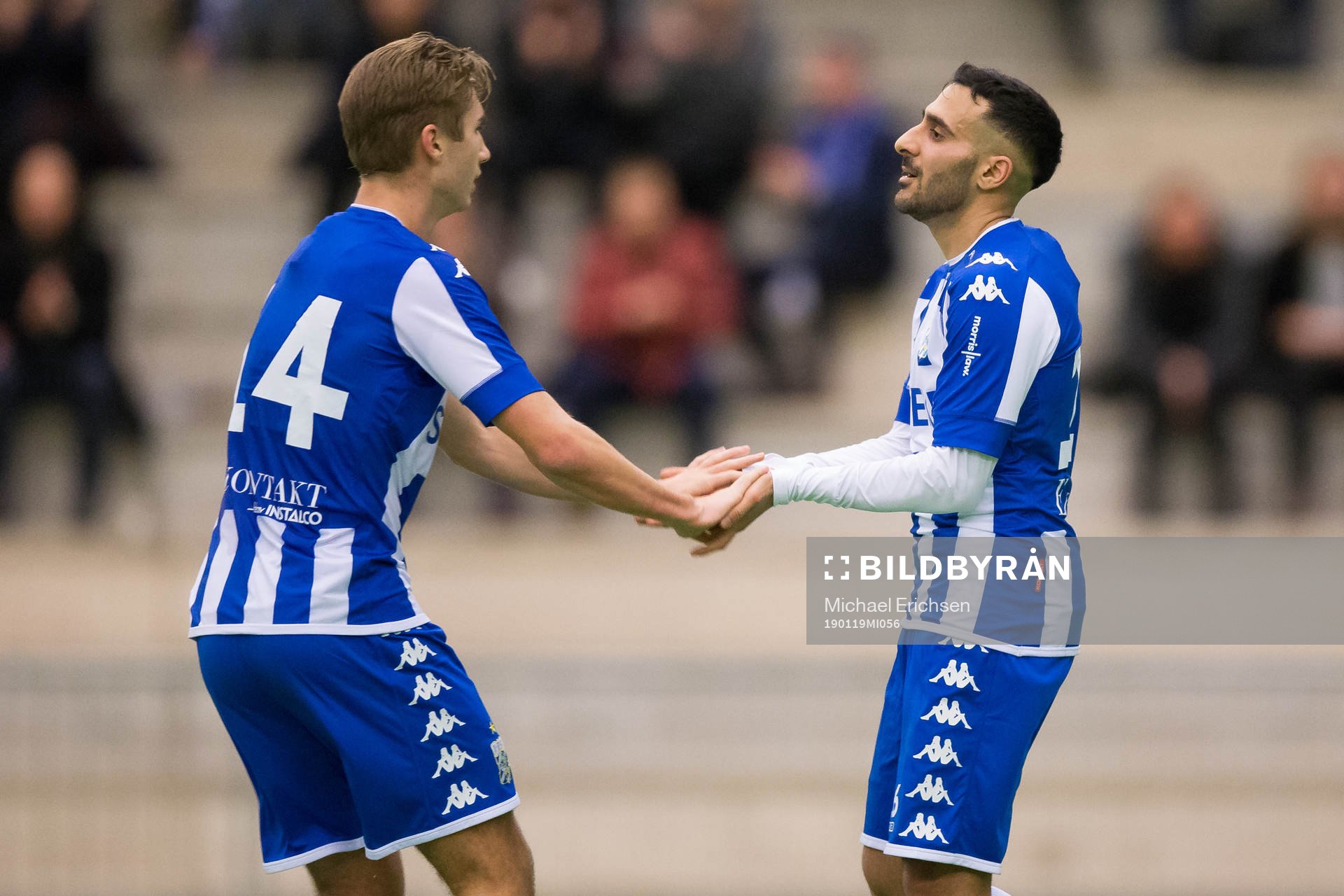 IFK Göteborgs Benjamin Nygren och Sargon Abraham