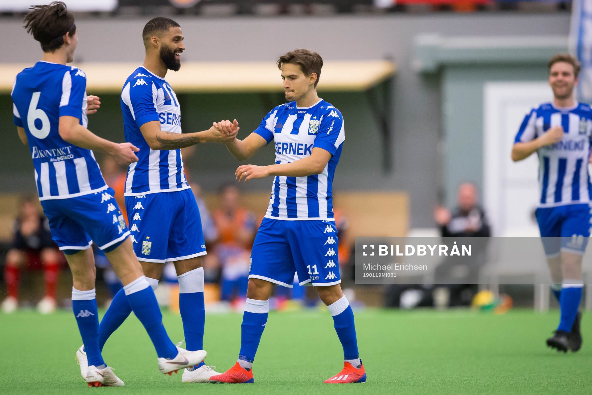 IFK Göteborgs Amin Affane jublar