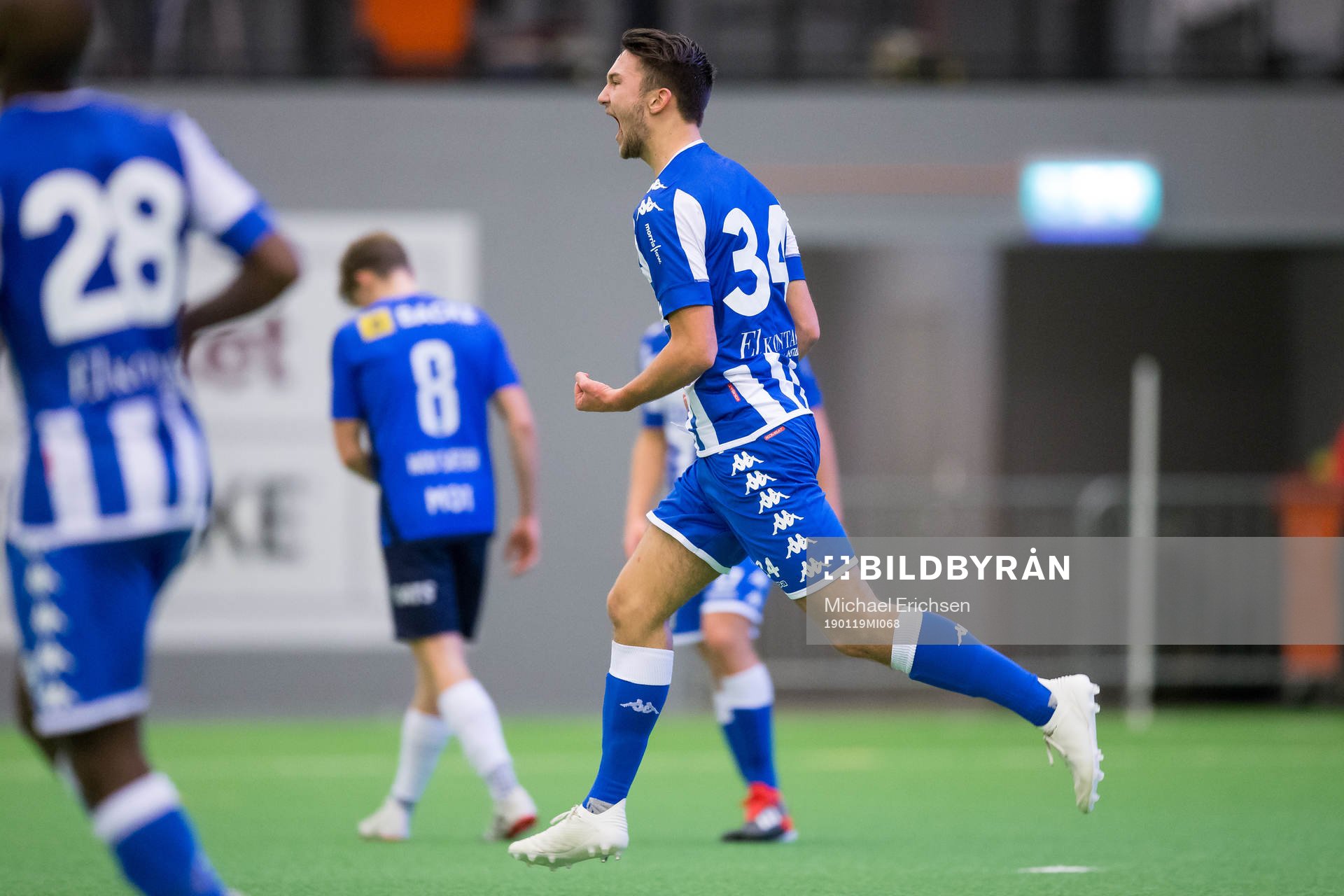 IFK Göteborgs Måns Saebbö jublar
