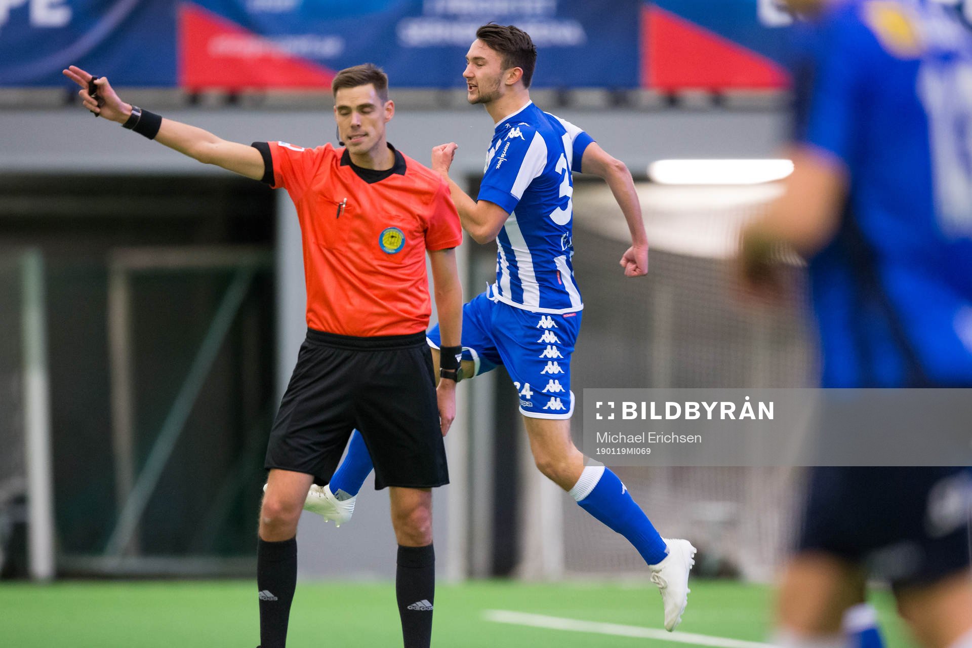 IFK Göteborgs Måns Saebbö jublar