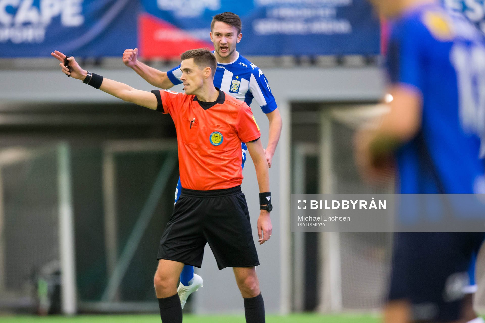 IFK Göteborgs Måns Saebbö jublar