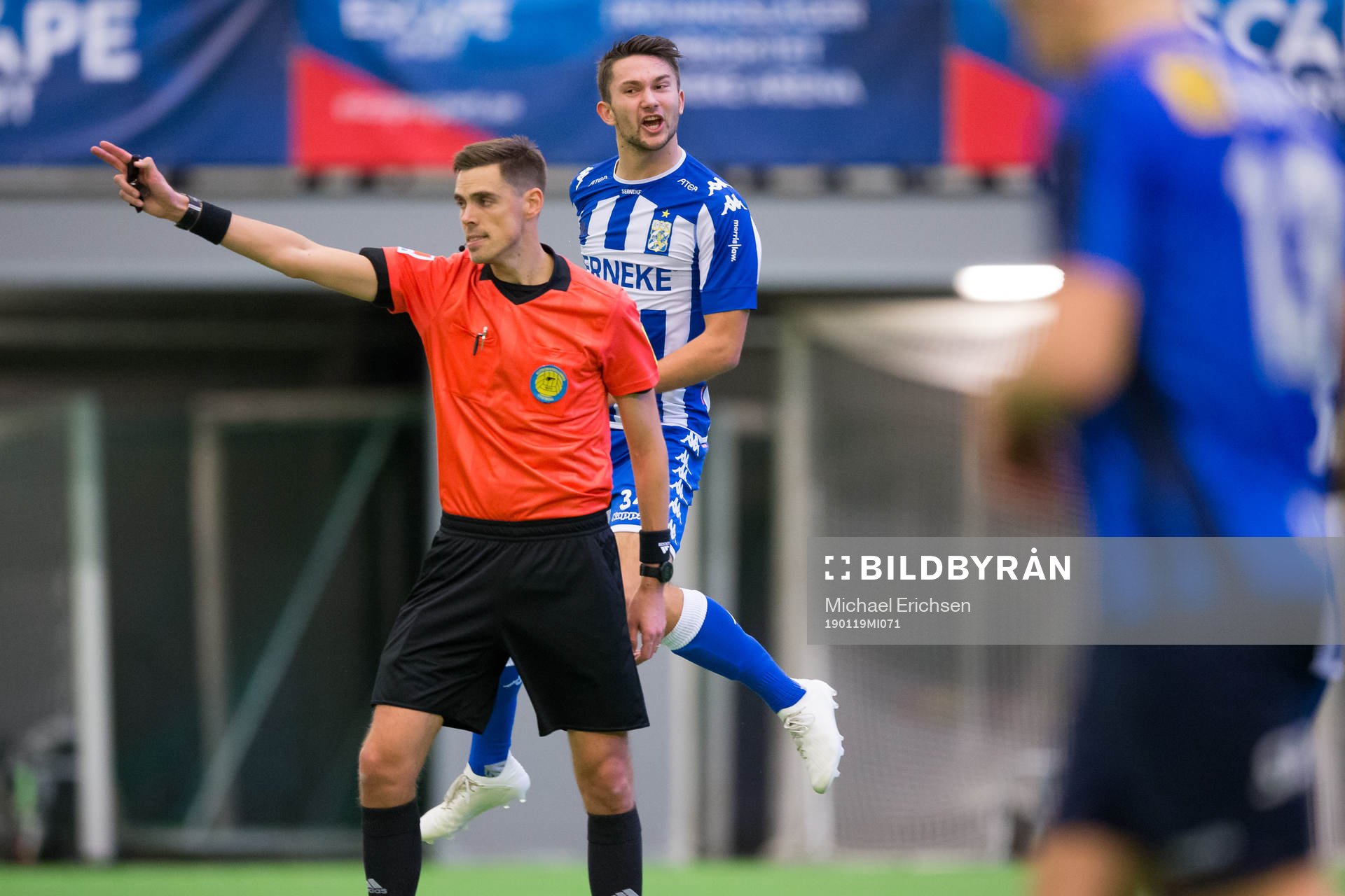 IFK Göteborgs Måns Saebbö jublar