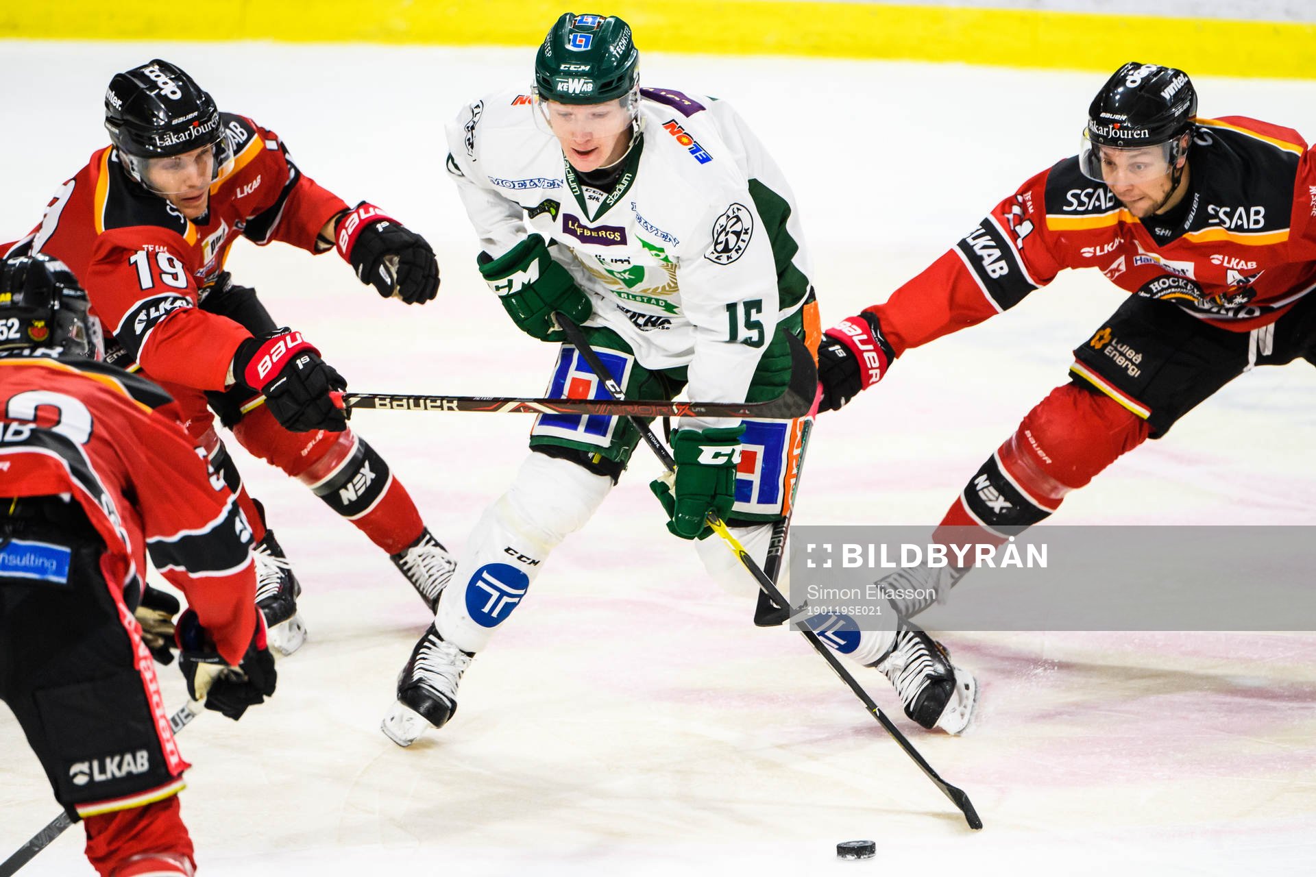 Luleås Joonas Jalvanti och Johan Harju