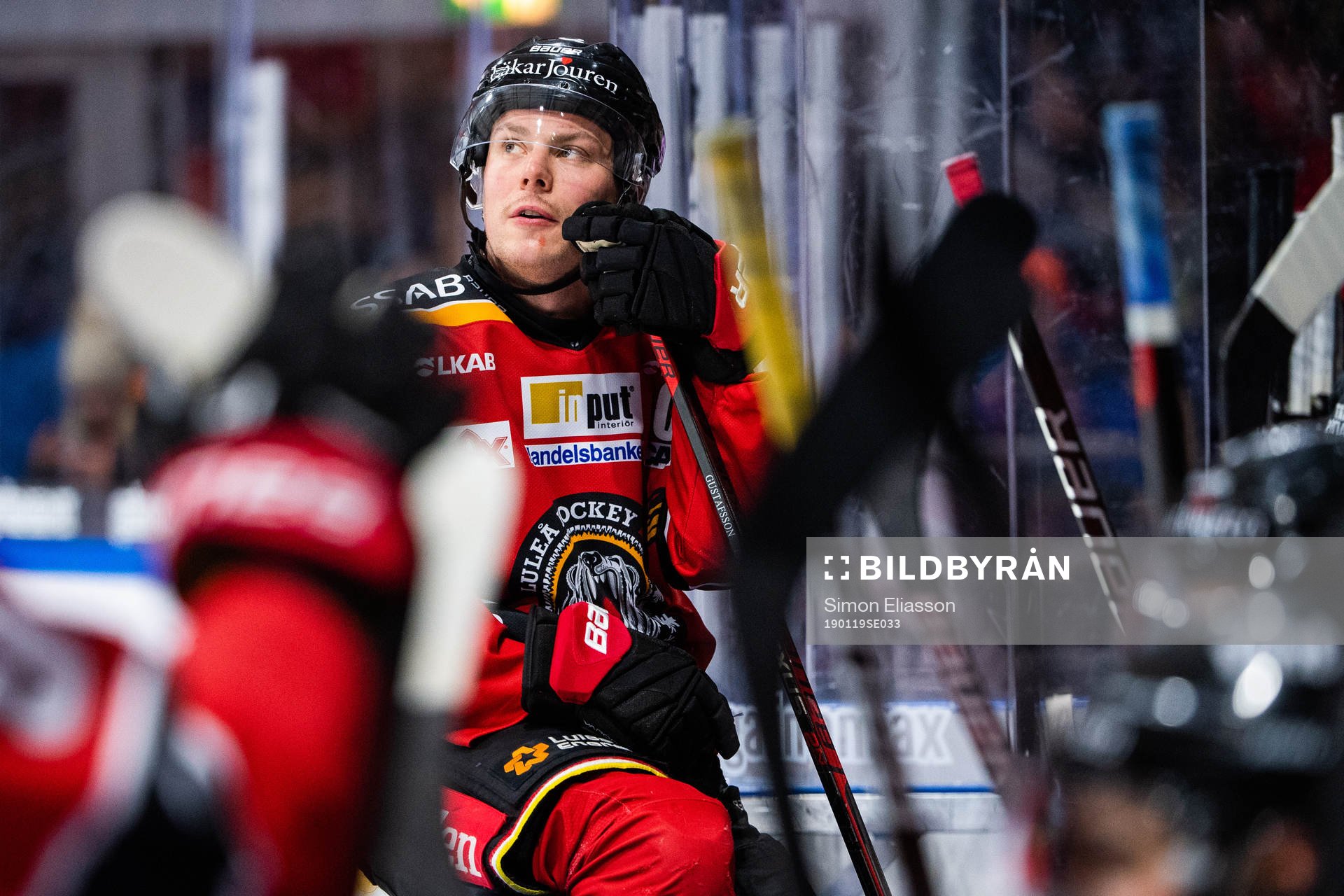 Luleås Erik Gustafsson deppar