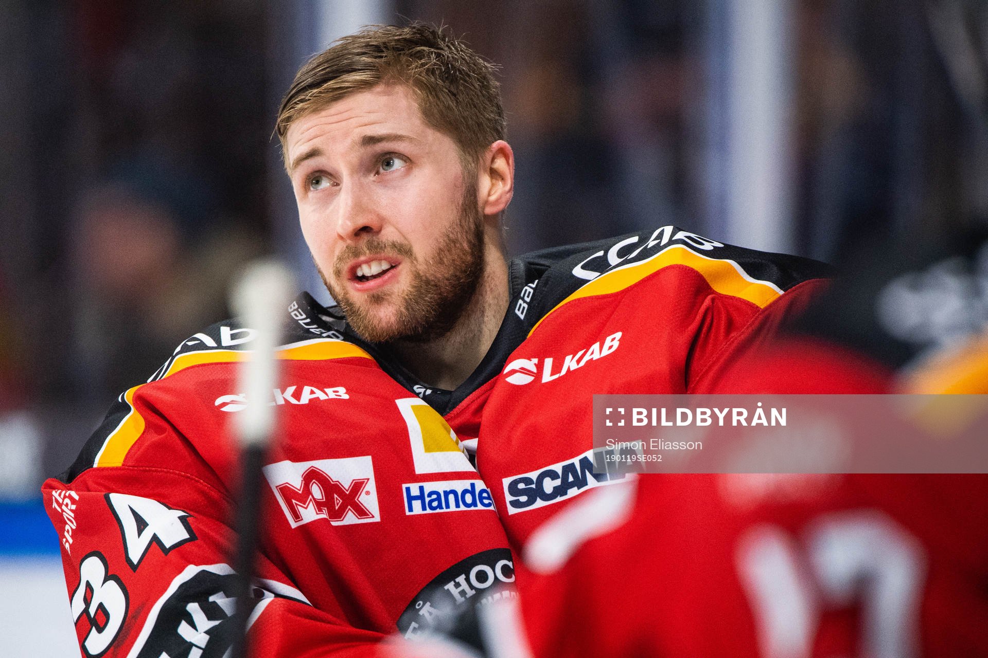 Luleås målvakt Joel Lassinantti