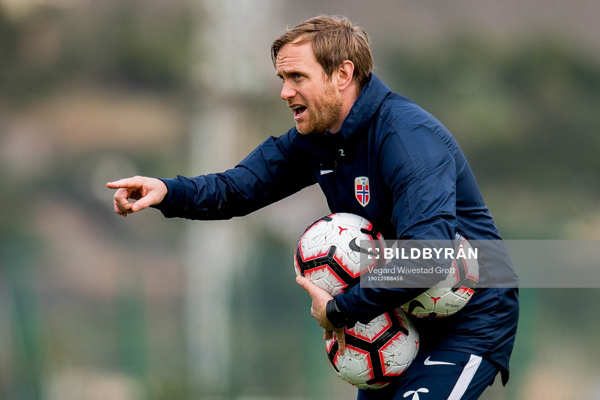 Martin Sjögren, head coach of Norway