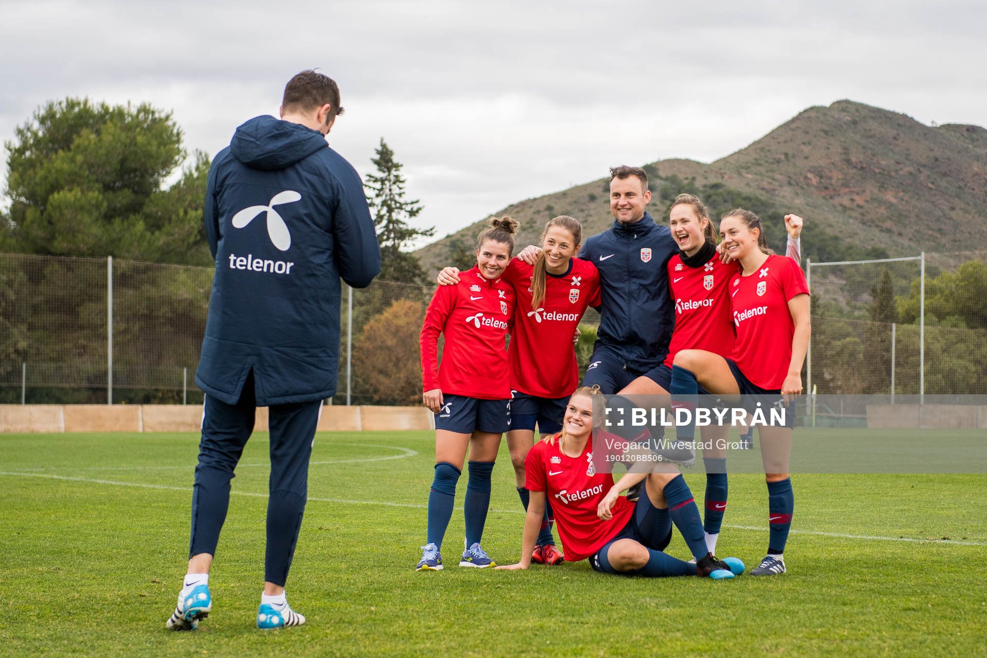 Cecilie Redisch Kvamme, goalkeeper Cecilie Fiskerstrand,