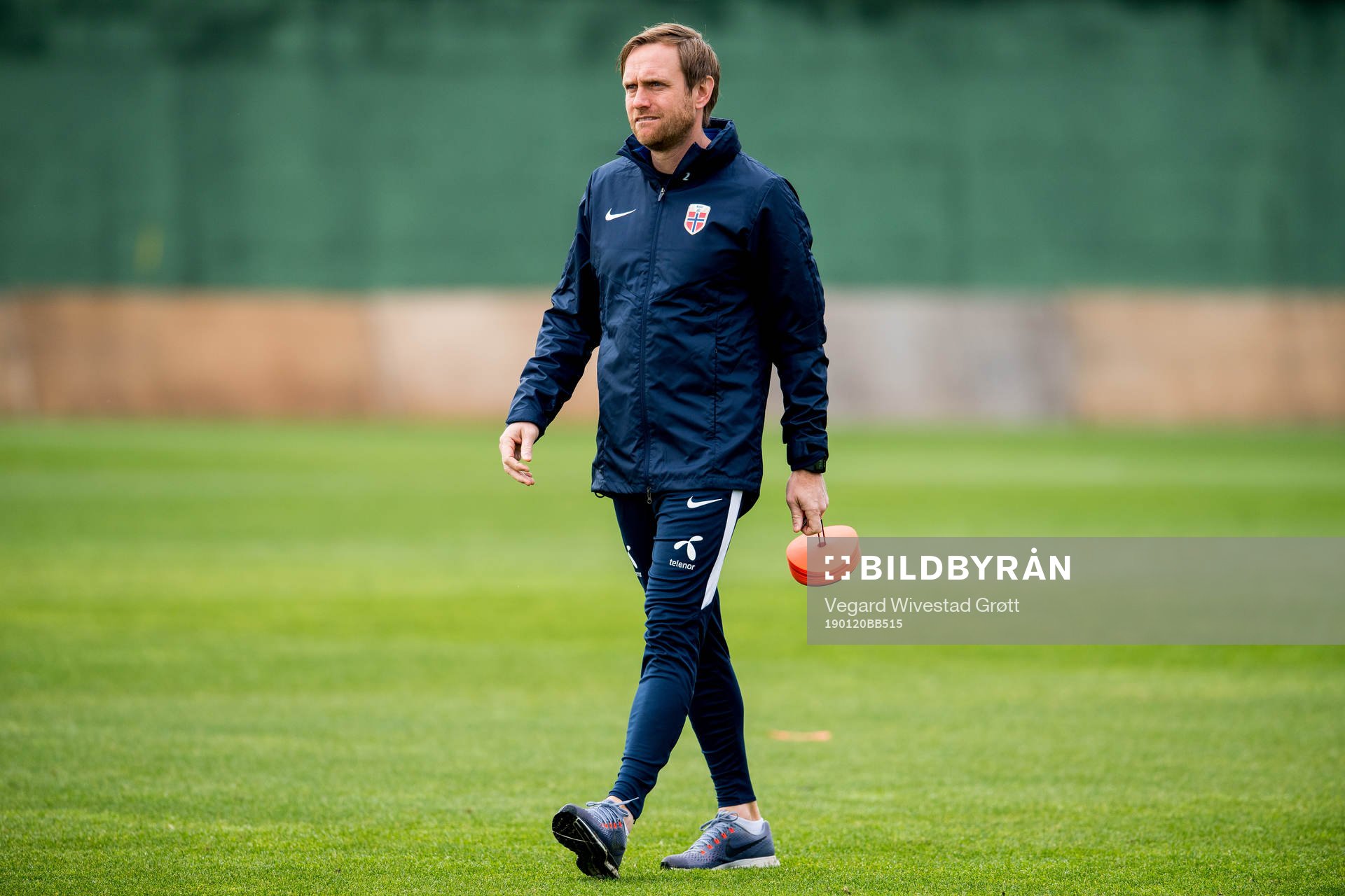 Martin Sjögren, head coach of Norway